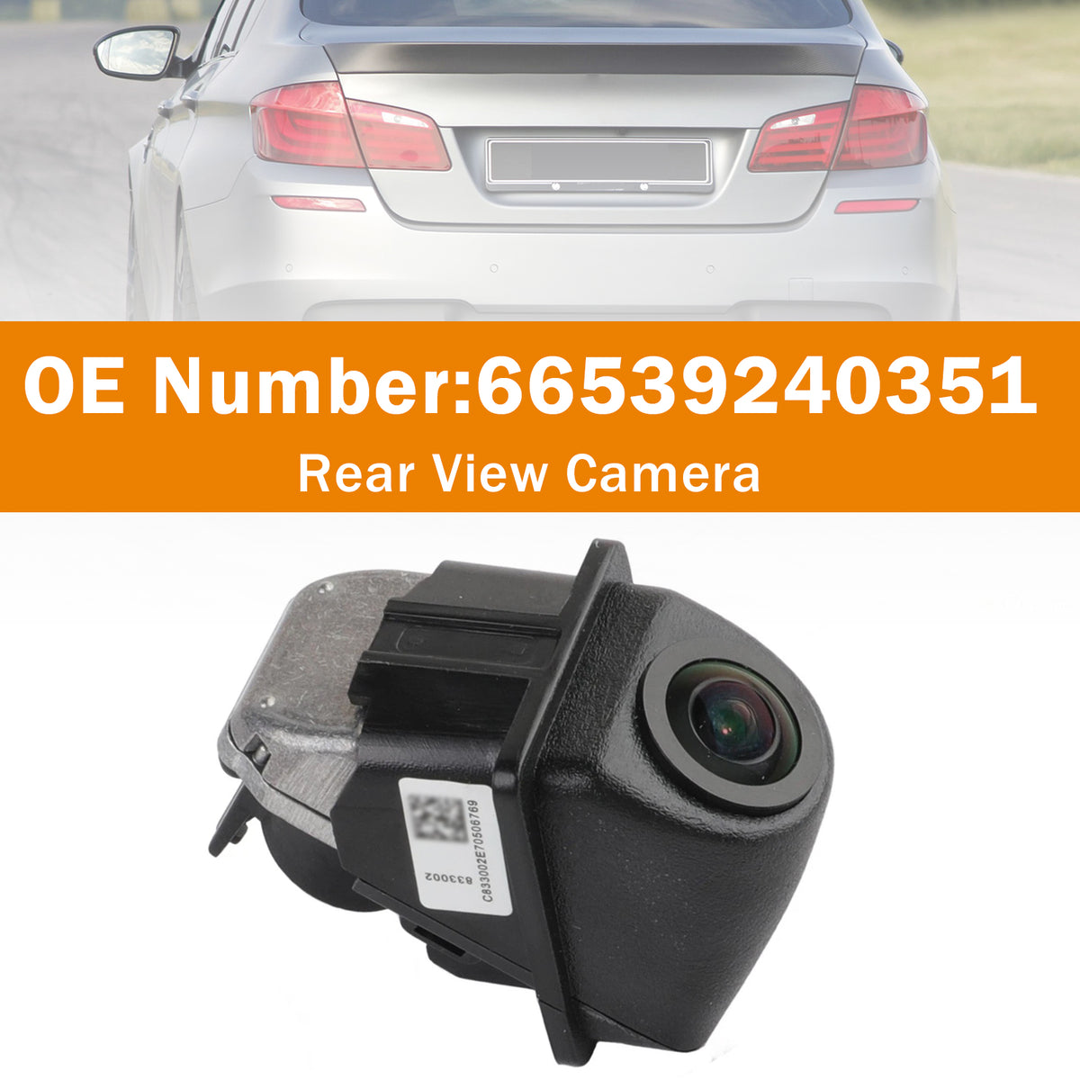 BMW X6 Hybrid E72 Rear View Camera 66539240351 Generic