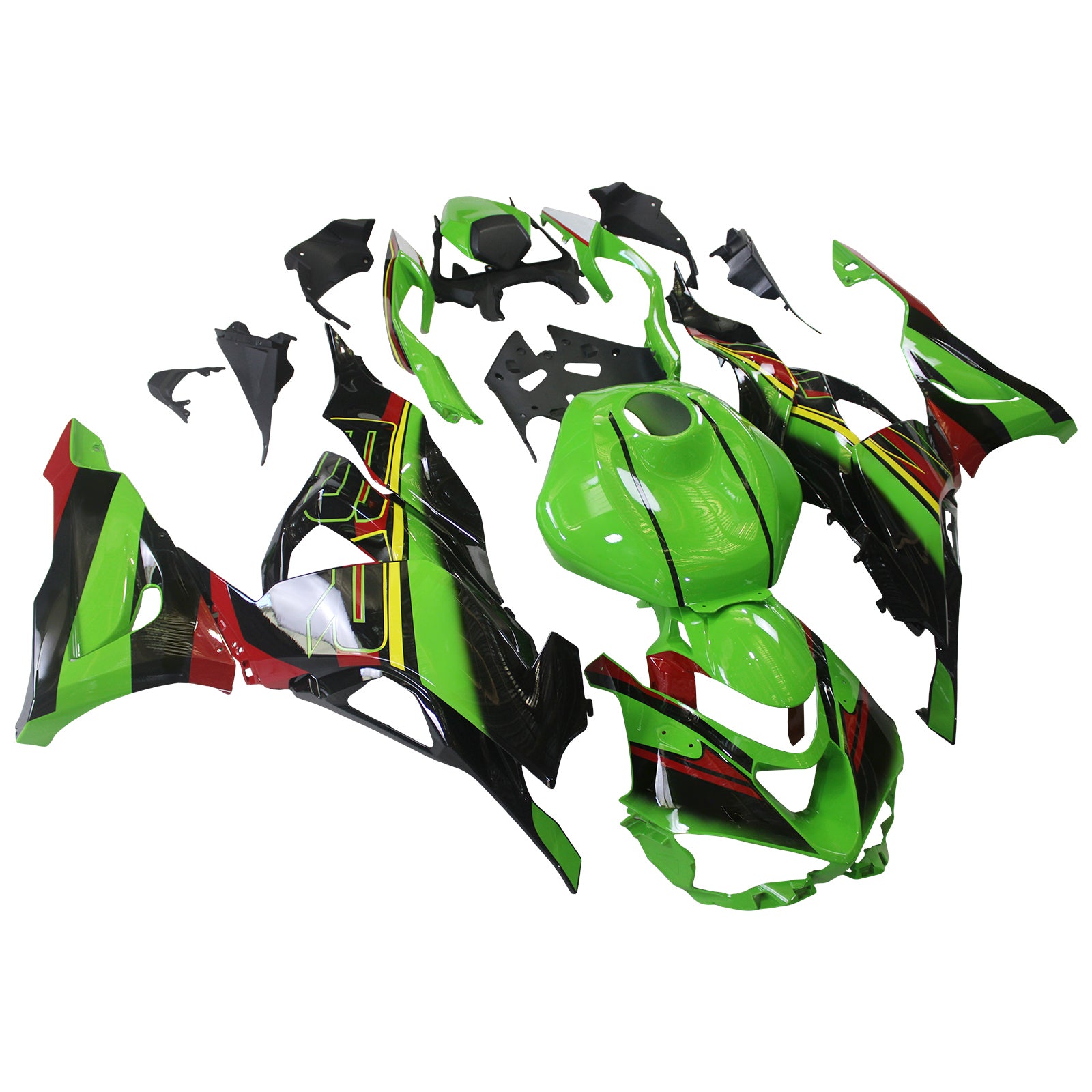 Injection Fairing Kit Bodywork Plastic ABS fit For Kawasaki ZX-6R ZX6R 2024-2025