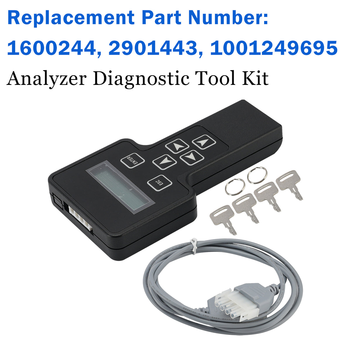 JLG Scissor Lift 1532E3 Analyzer Diagnostic Tool Kit 1600244 2901443 Generic