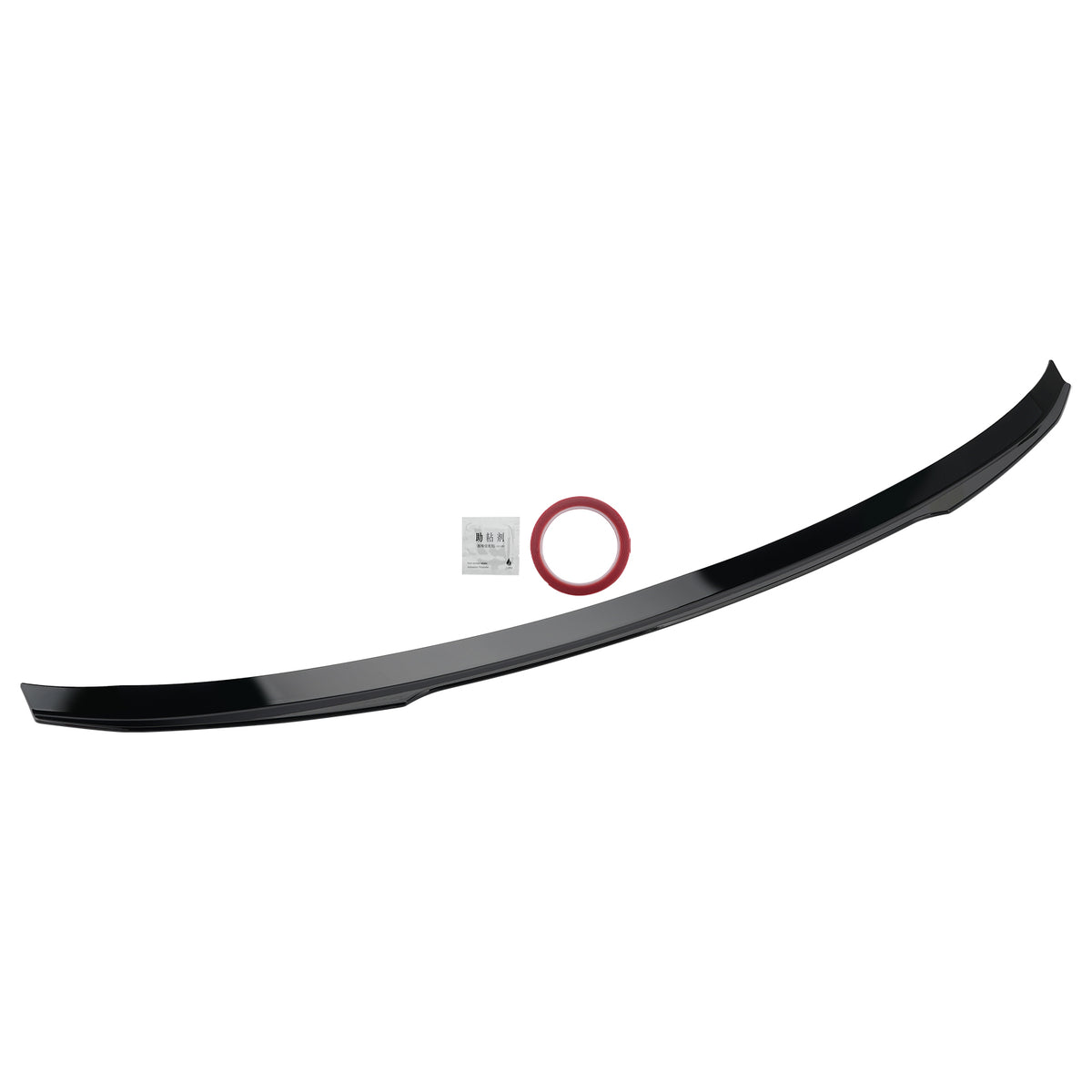 2019-2024 Volvo S60 Sedan All Models Gloss Black Rear Boot Spoiler V Style Highkick Generic