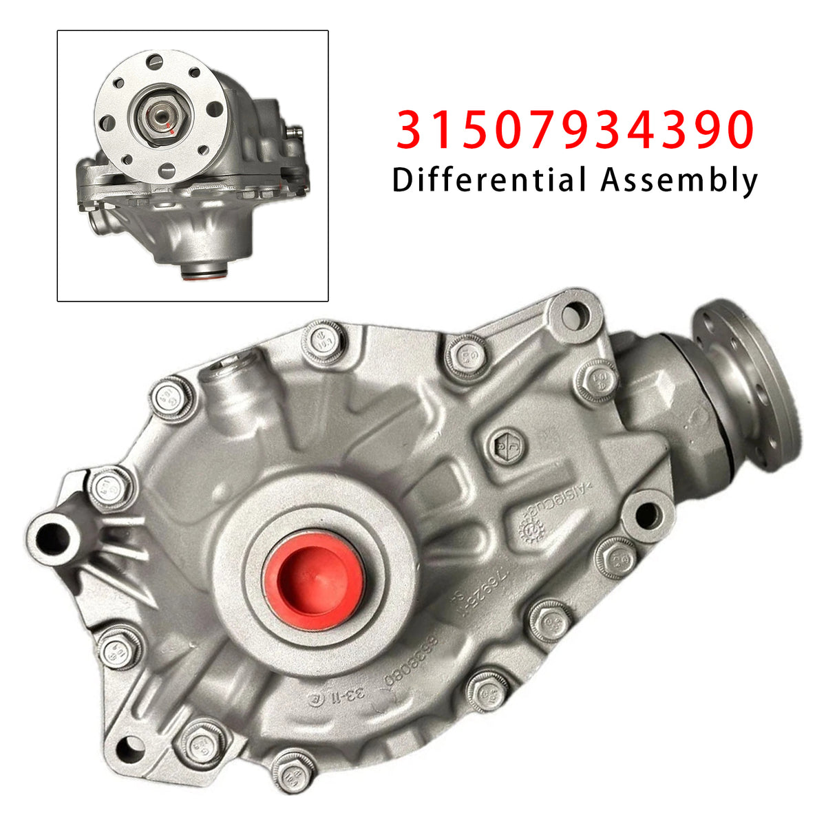 2023-2025 BMW X6 M60i (G06) 4.4 L Front Differential 3.15 Ratio 31507934390 31507934391 Generic