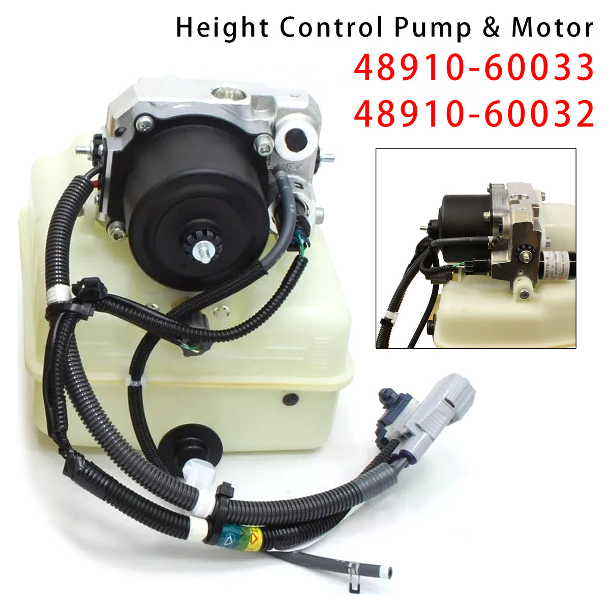 LEXUS LX570 URJ201W-GNZGK 3URFE ATM 8FC Height Control Pump & Motor 48910-60030 4891060030 Generic