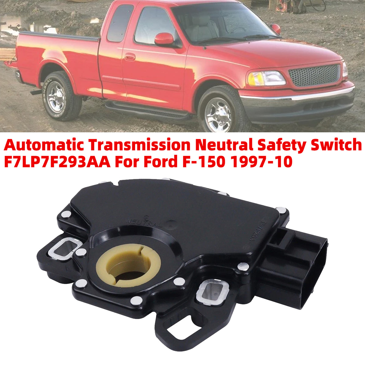 2003-2004 Ford E-350 Club Wagon Automatic Transmission Neutral Safety Switch 5L2Z7F293AA F5LP7F293AA Generic