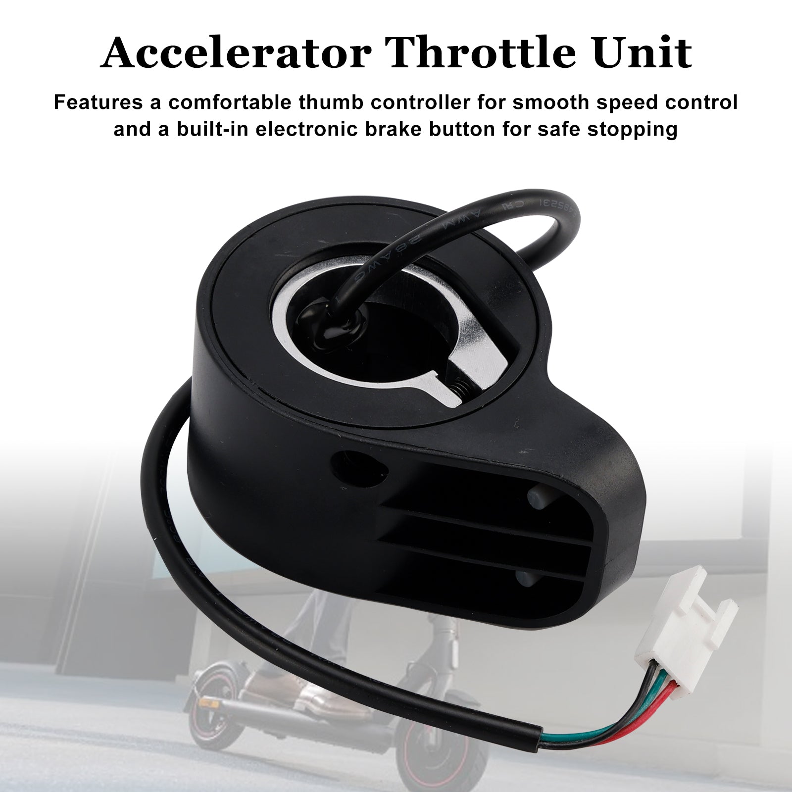 Gaspedaal voor Xiaomi 4 Pro (1e generatie) elektrische scooter, grijs