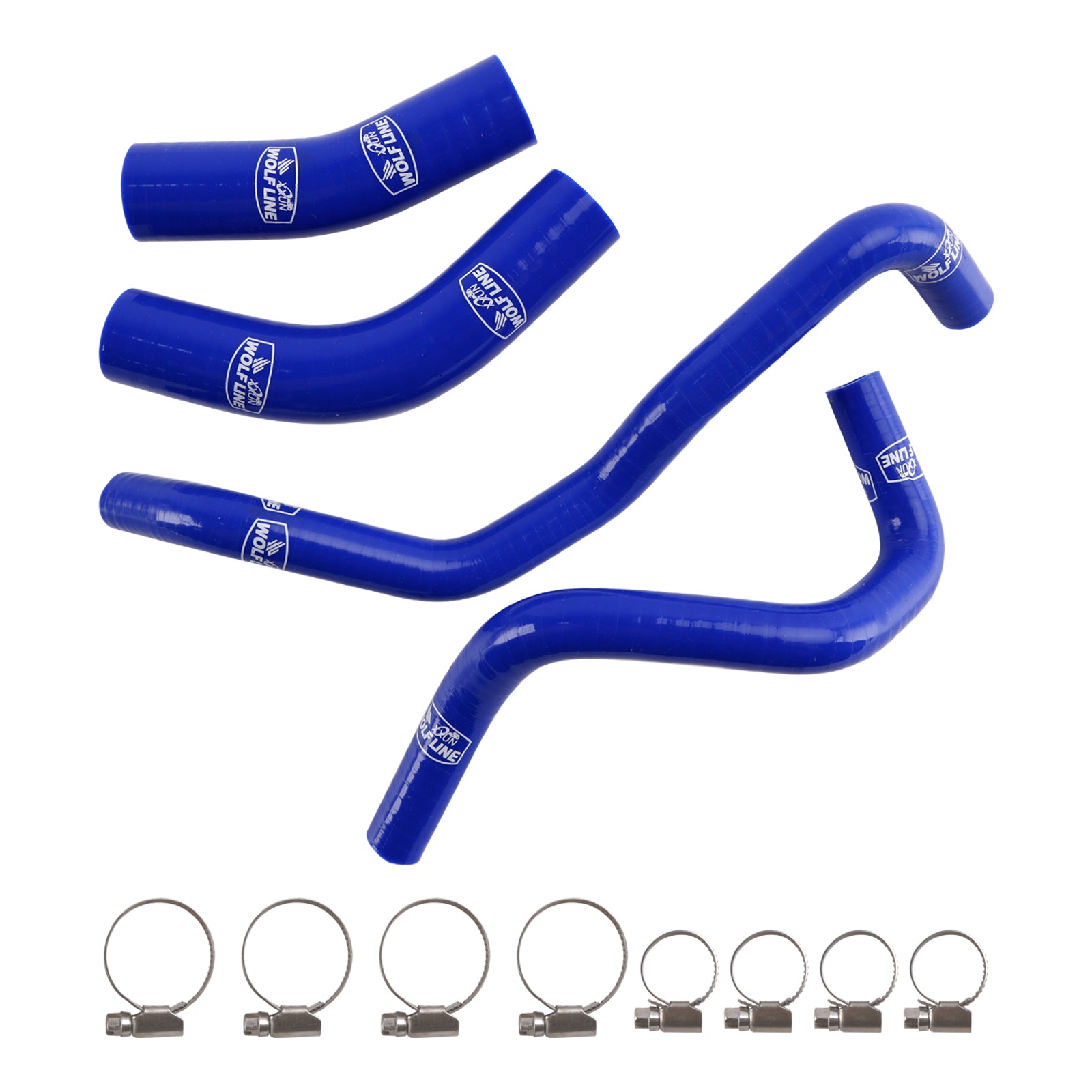 Kit de durites de refroidissement de radiateur en silicone pour Yamaha Tenere 700 2019-2024