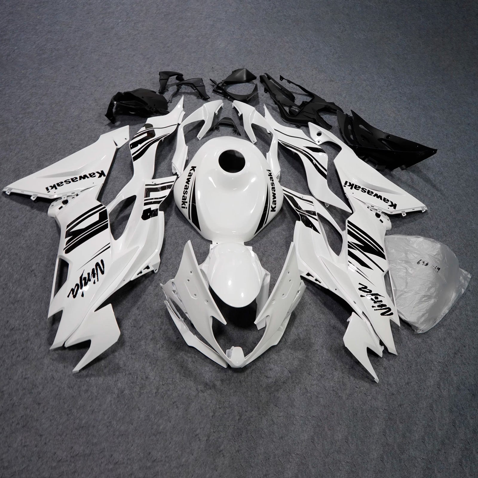 Injection Fairing Kit Bodywork Plastic ABS fit For Kawasaki ZX6R 2019-2023