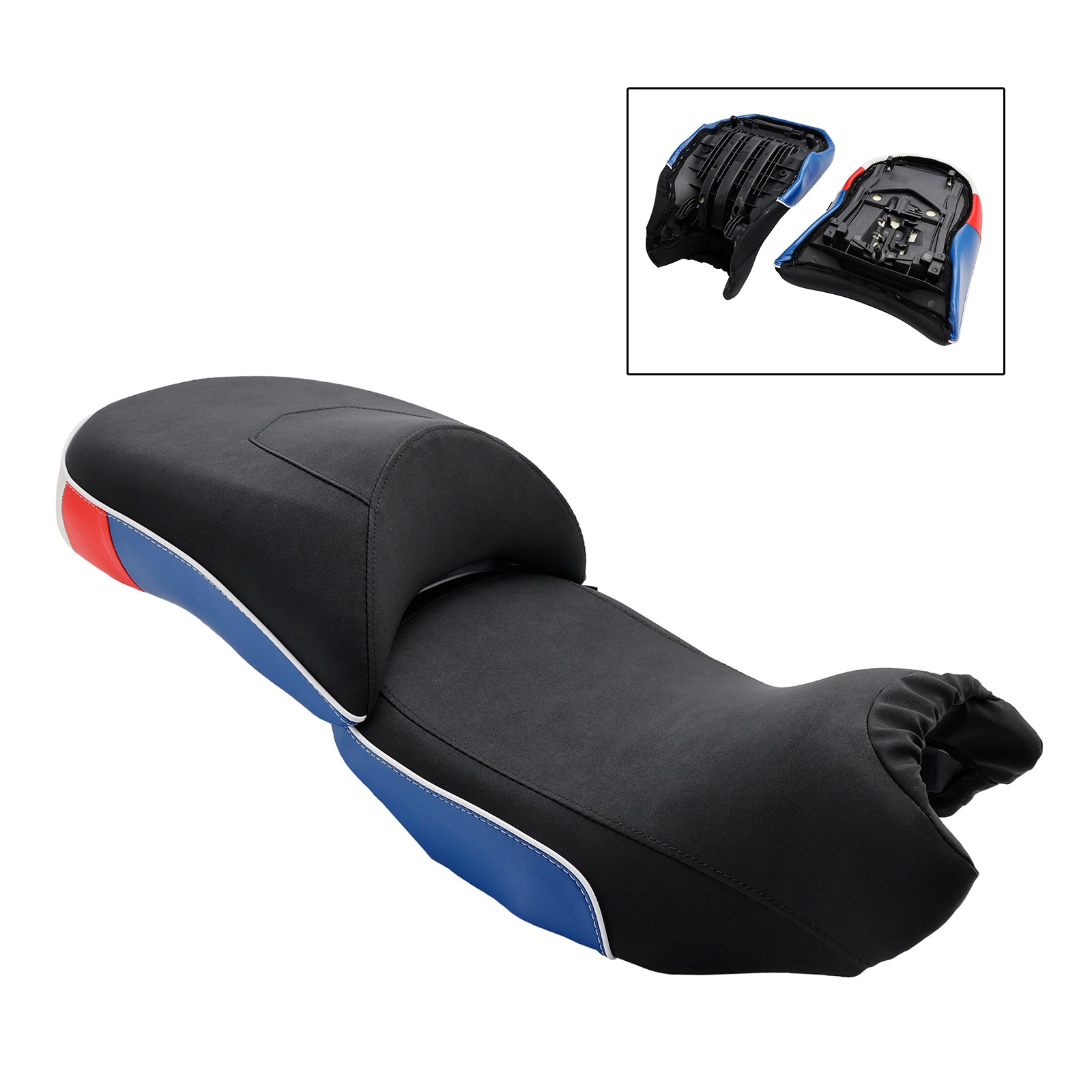 2019-2023 BMW R1250GS/GS ADV Compleet kussen berijder passagiersstoel blauw