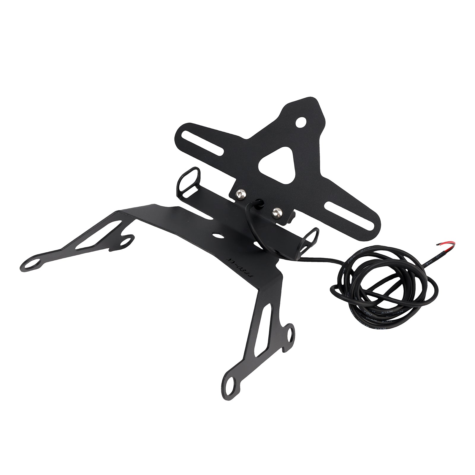 Soporte de marco para matrícula compatible con Honda CB650R CBR650R 2024-2025