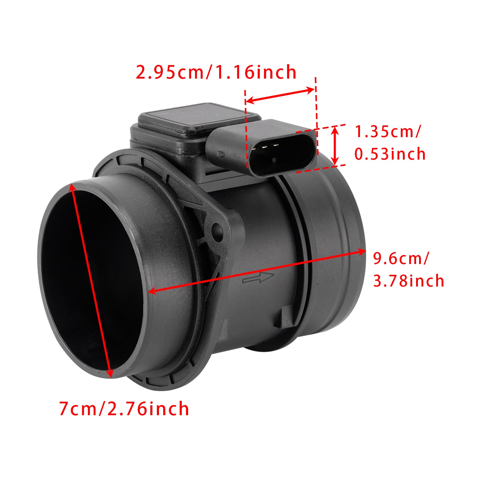 Massaluchtstroommetersensor voor Mercedes-Benz AB W245 W169 5WK97026