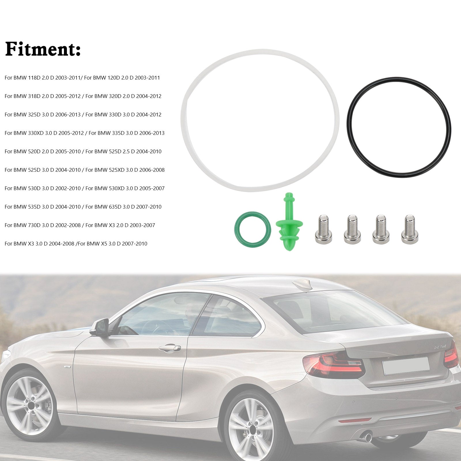 Vacuümpompreparatieset 7791232 11667791232 voor BMW 2.0 3.0 D