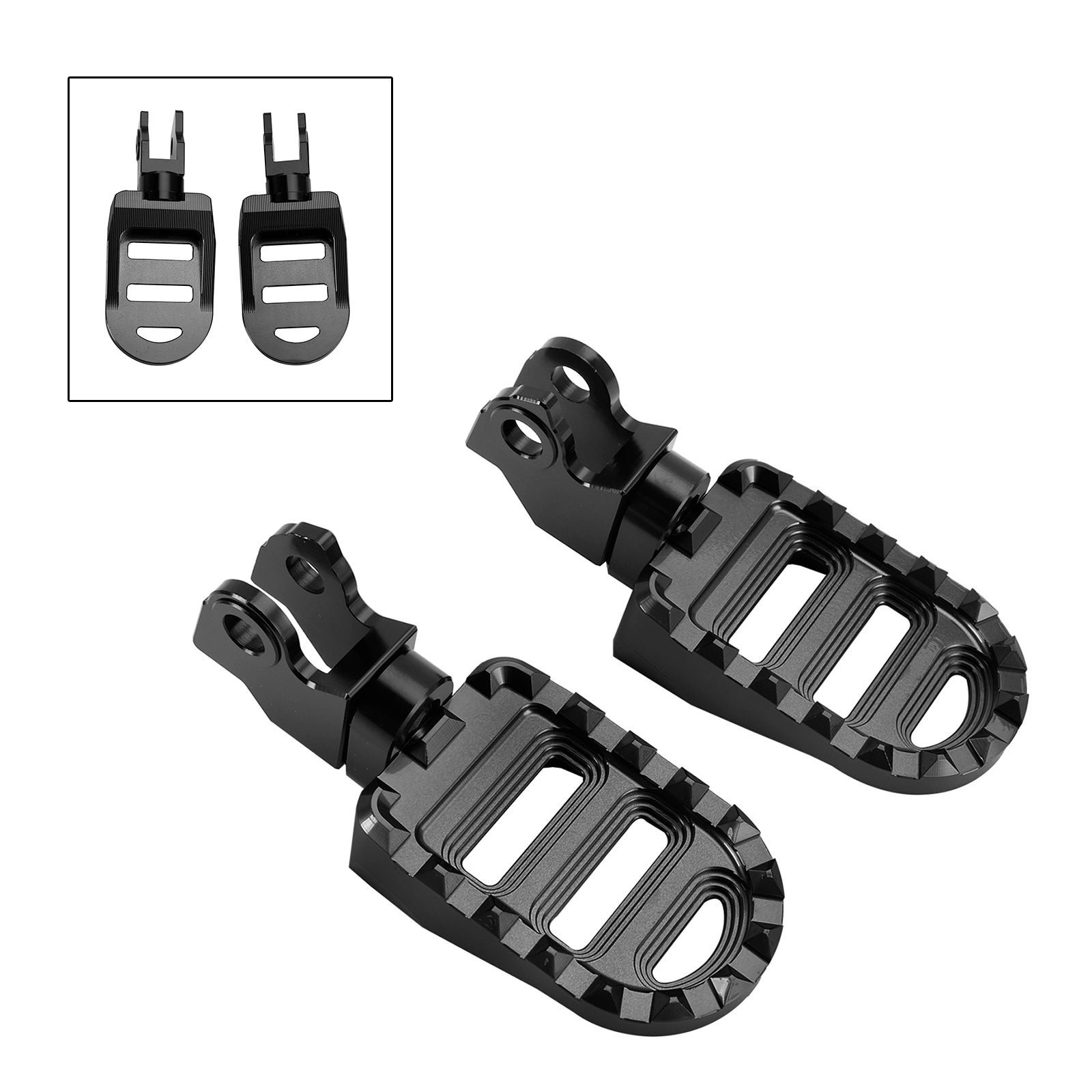 Pegs de pé de frente para os pés da frente Faixa para Honda CL250 CL300 CL500 TRAIL 125 2023-2024