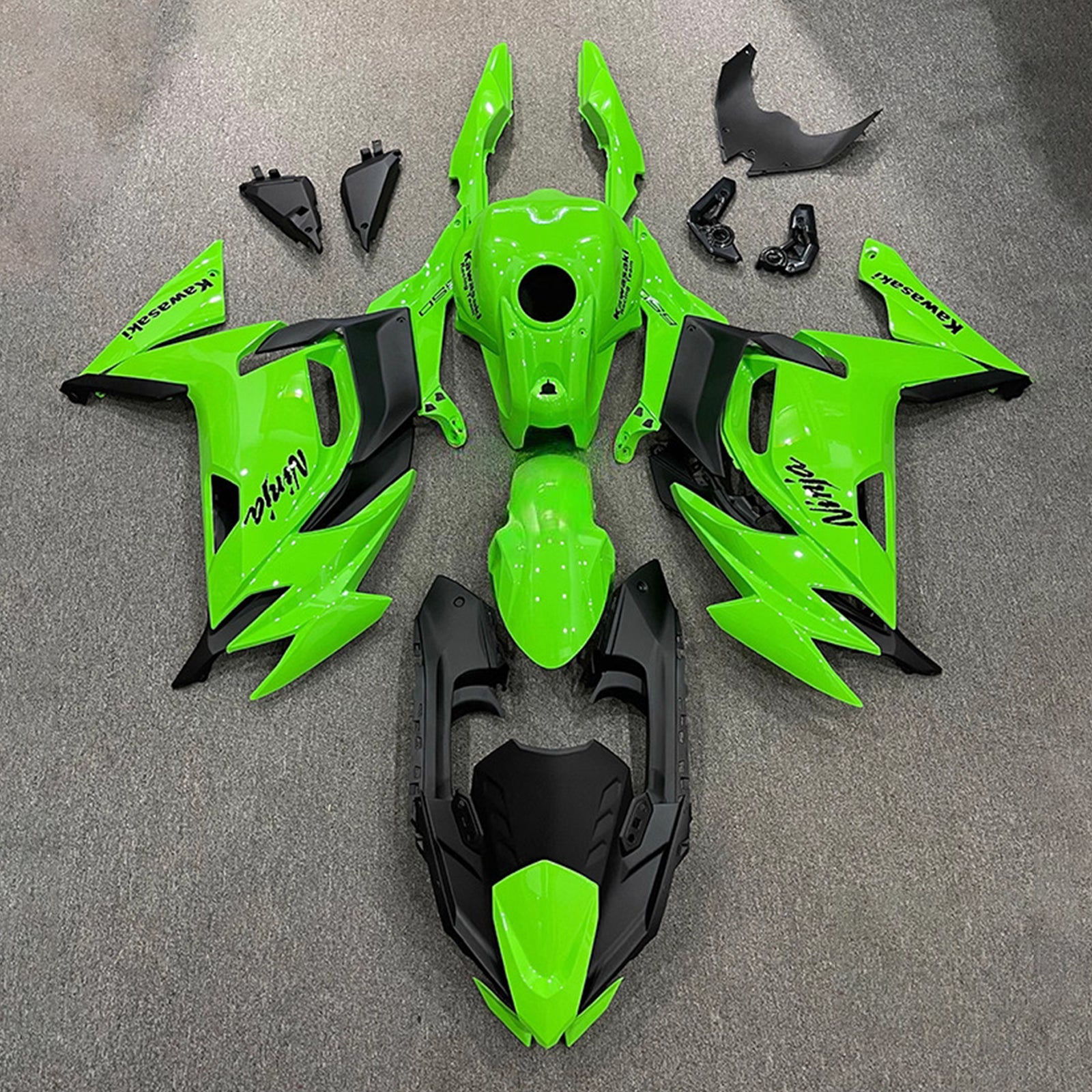 Kit carenatura iniezione Carrozzeria ABS adatto per Kawasaki ER-6F Ninja650 2020-2025