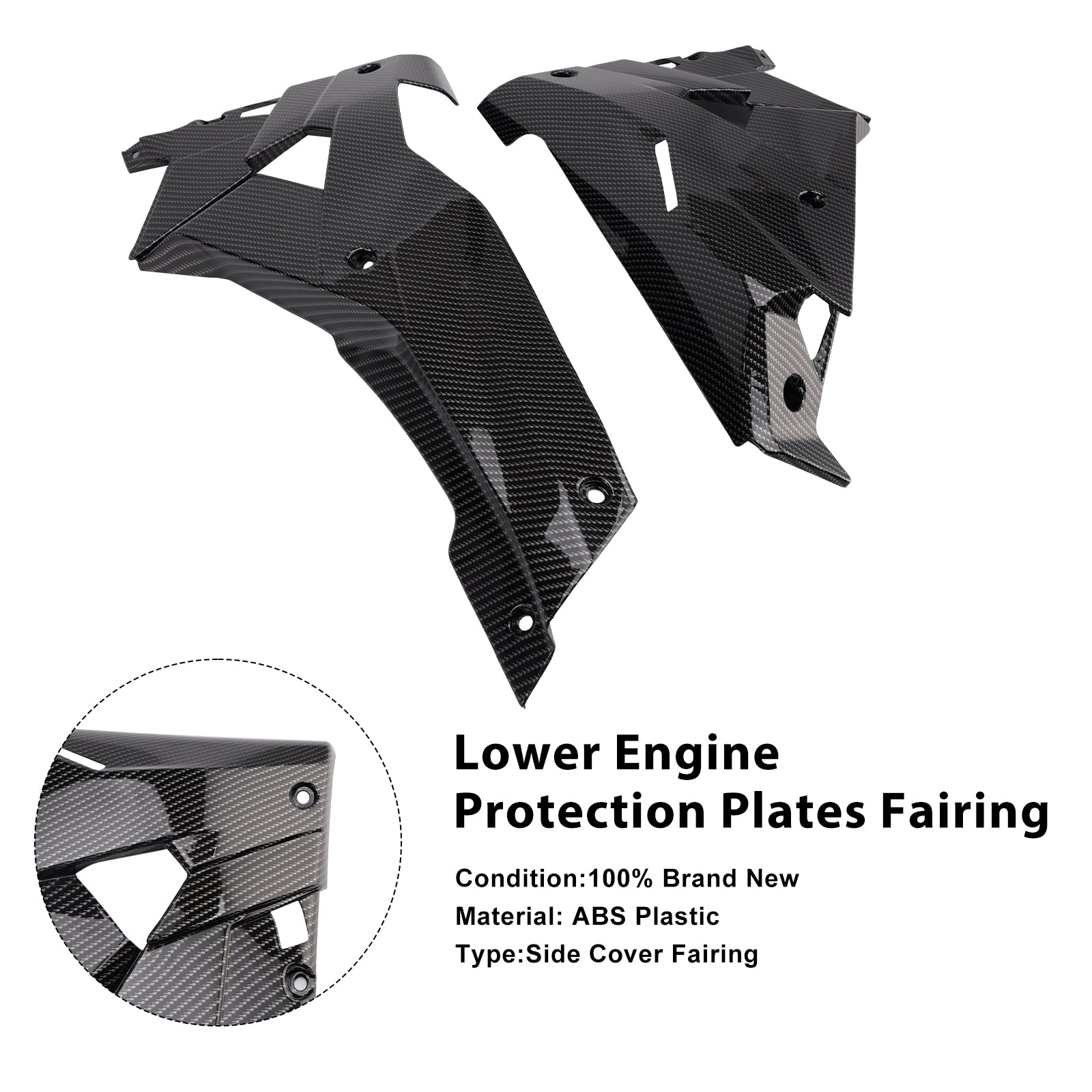 Motor Nedre magepaneler Guard Fairing for Aprilia RS457 RS 457 2024-2025