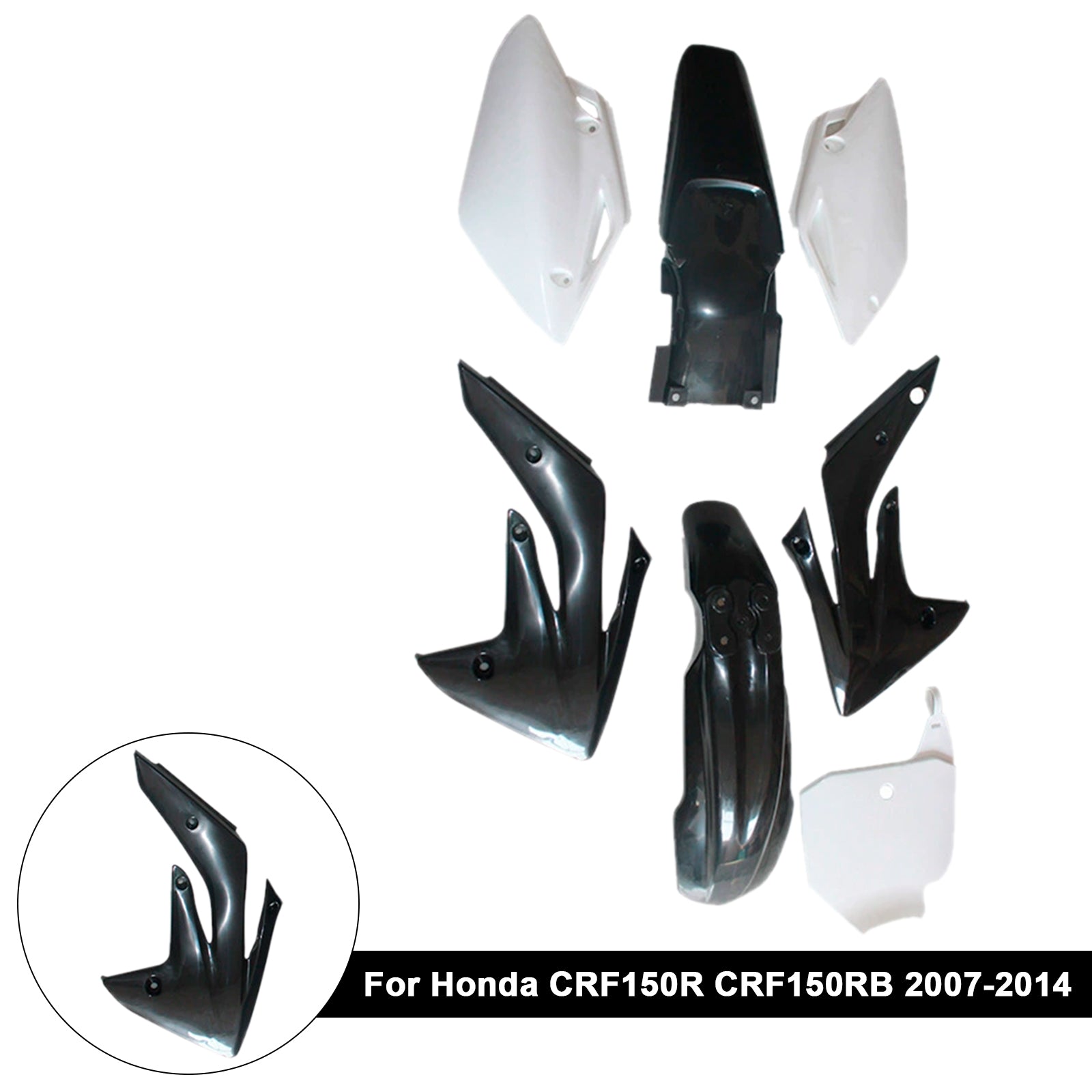 2007-2014 Honda CRF150R/RB Body Plastic Kit Fender Fairing