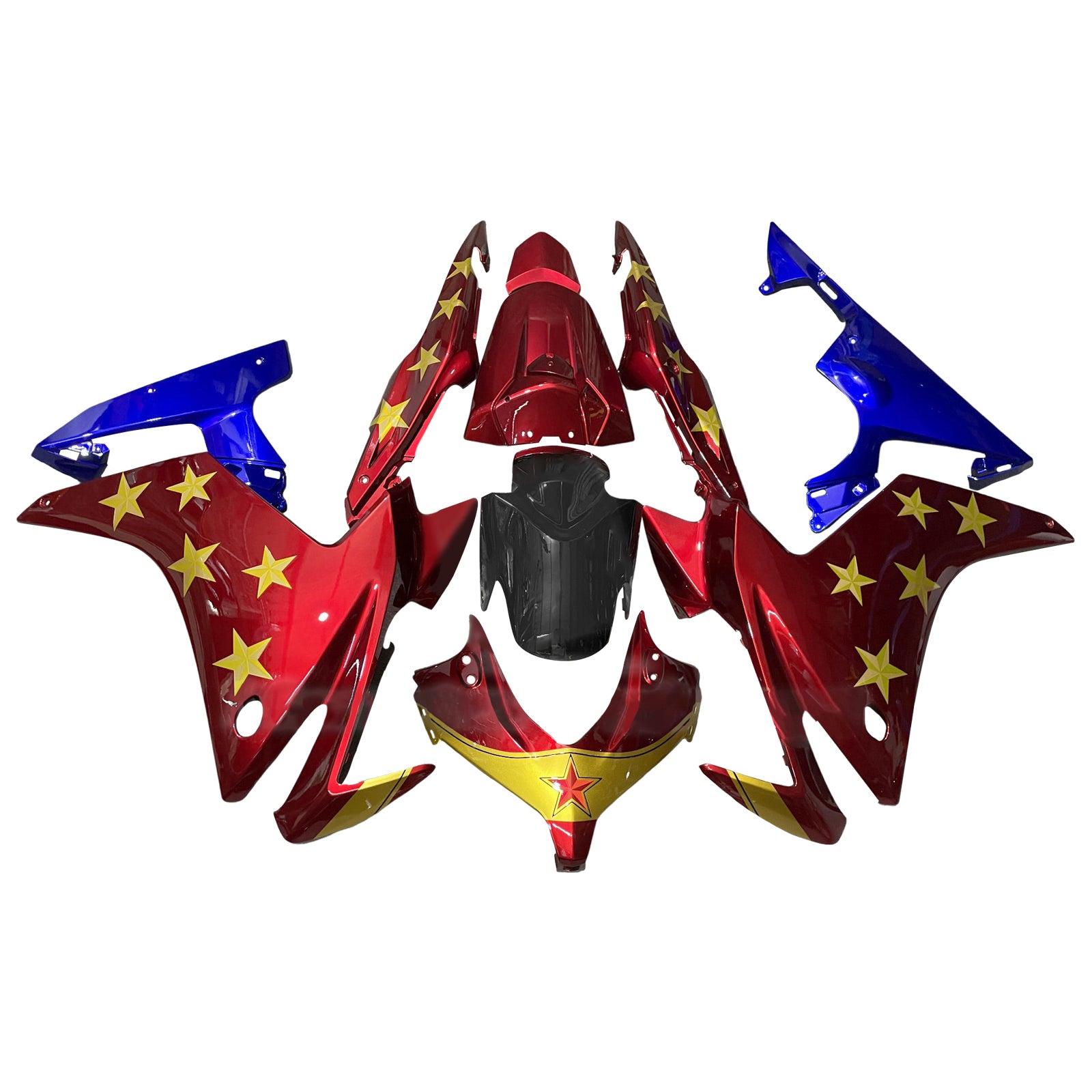 2013-2015 Honda CBR500R Kit de carenado de inyección Carrocería Plástico ABS