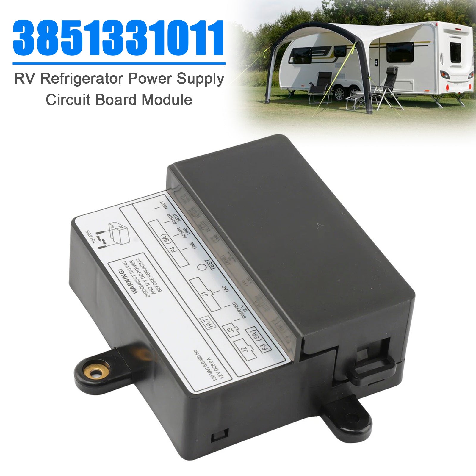 3851331011 Module de la carte de circuit imprimé d'alimentation du réfrigérateur RV pour Dometic