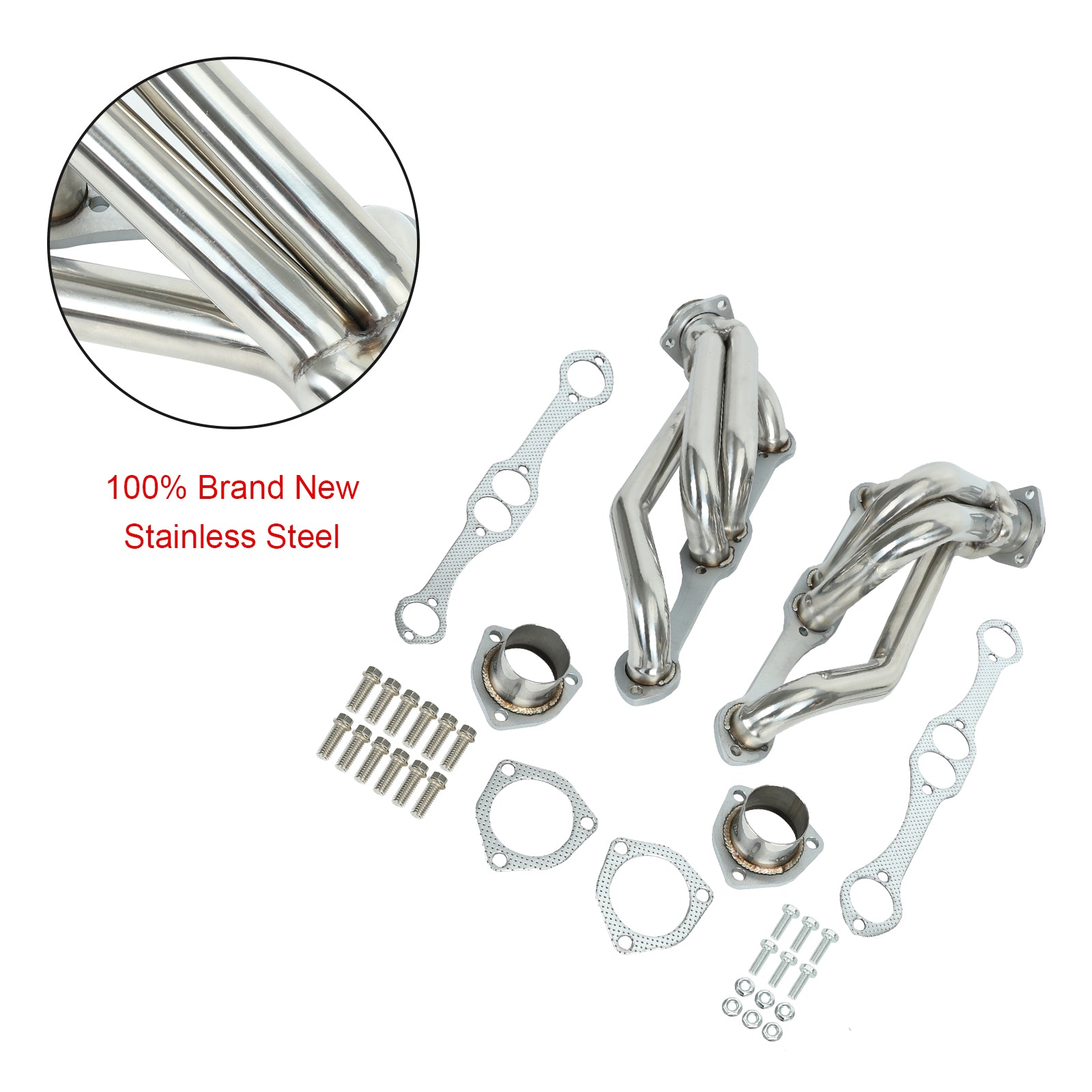 Cabeçalhos do coletor Chevy Blazer S10 S15 V8 FIT GMC MOTOR SPOLO BLOCO