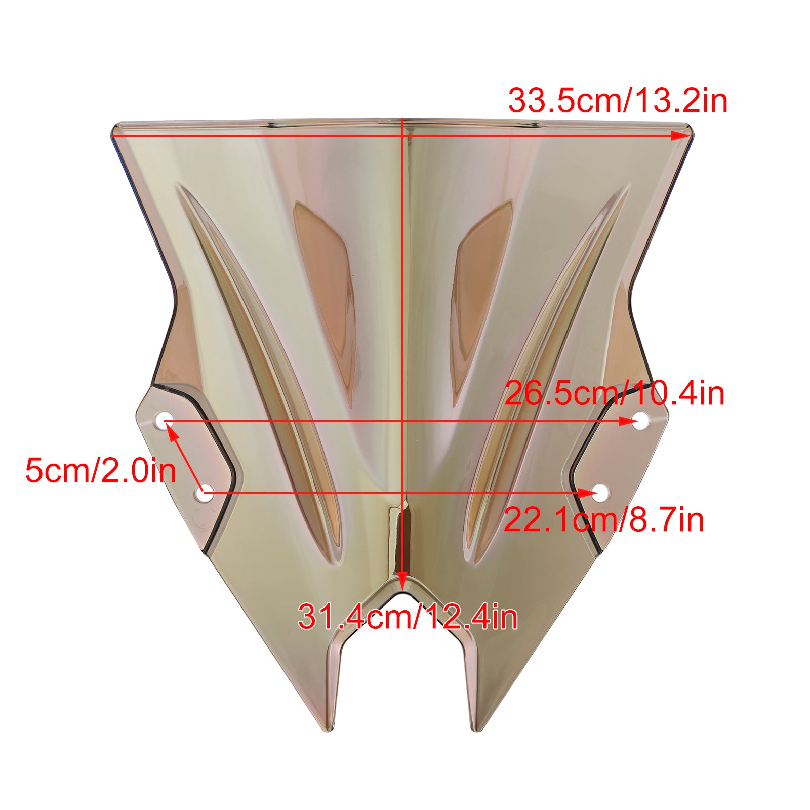 Windshield Windscreen for KAWASAKI NINJA 500 EX500R 2024-2025