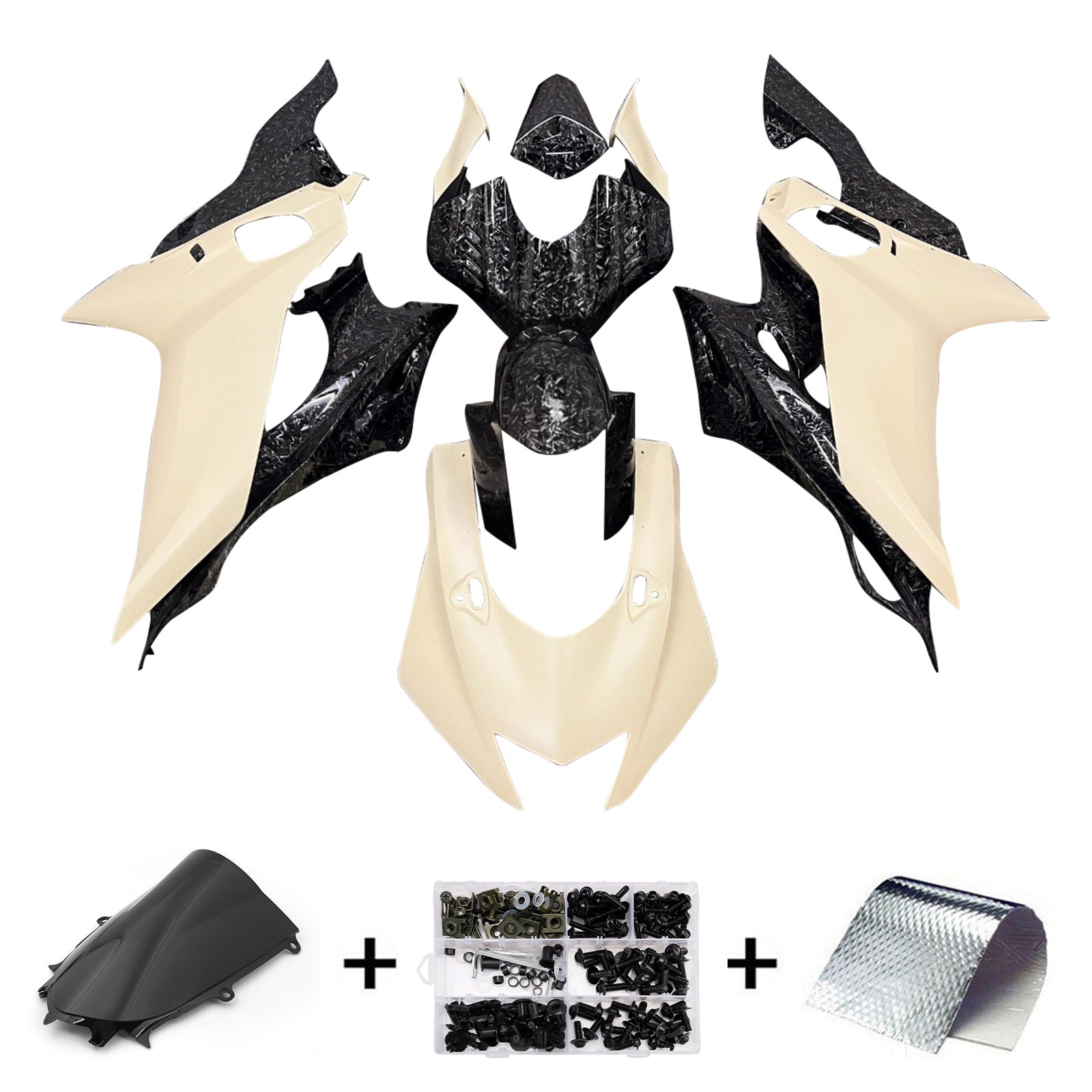 Injection Fairing Kit Bodywork Plastic ABS fit For Yamaha YZF-R6 2017-2023