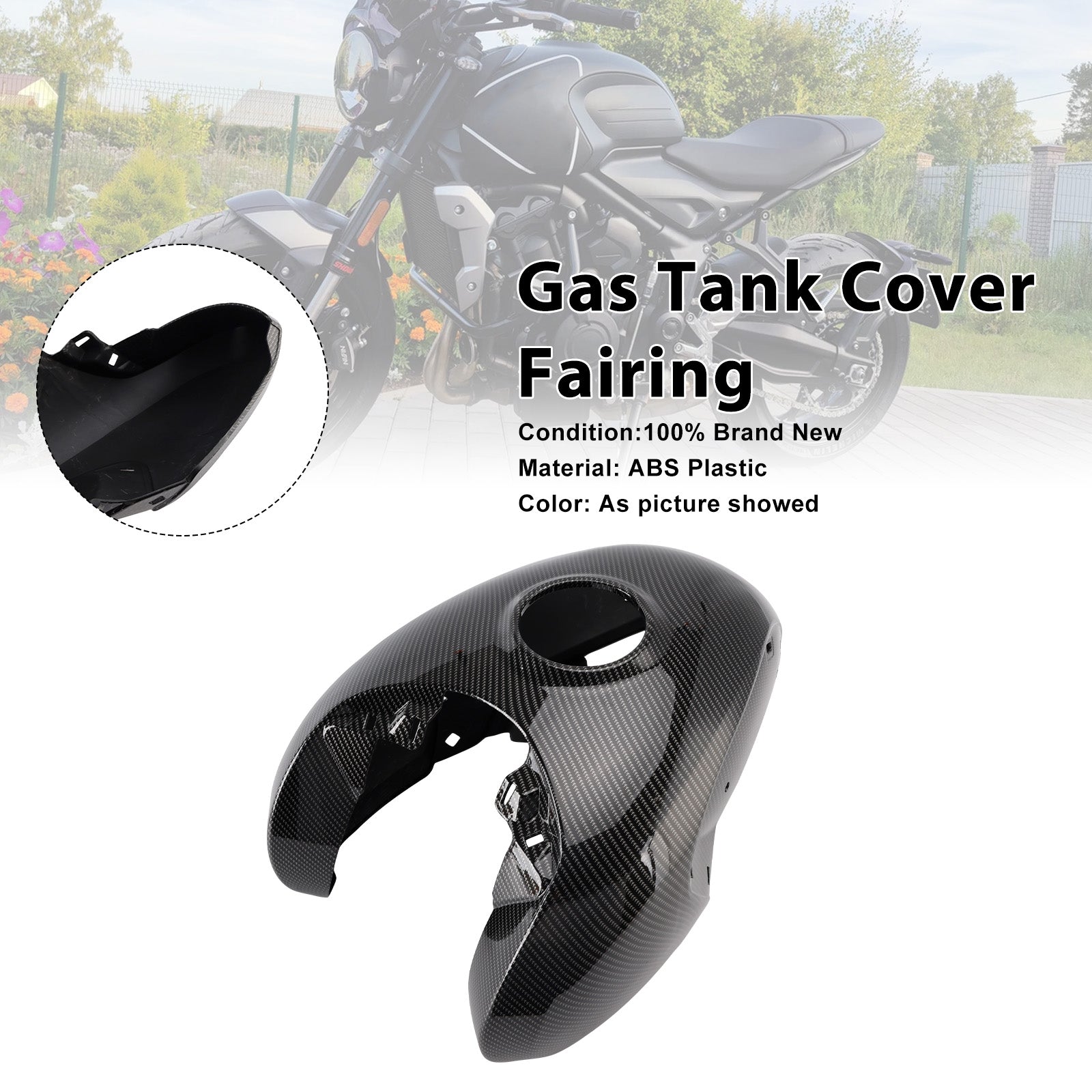 Gas Tank Cover Fairing Protector For Trident 660 2021-2024