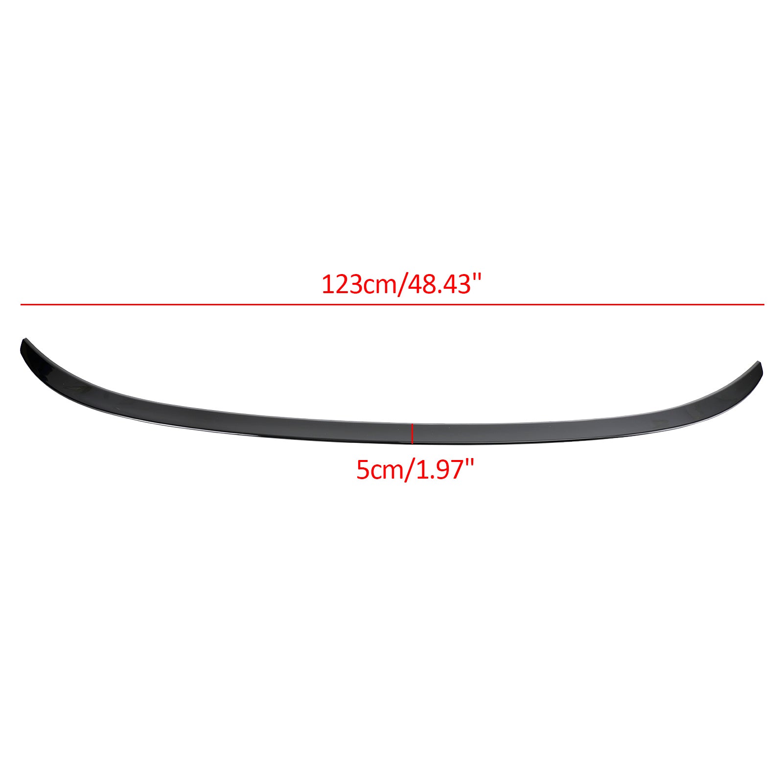 M3 Stijl Kofferbak Spoiler Wing Fit BMW 3 Serie F30 F35 2012-2019 Glanzend Zwart