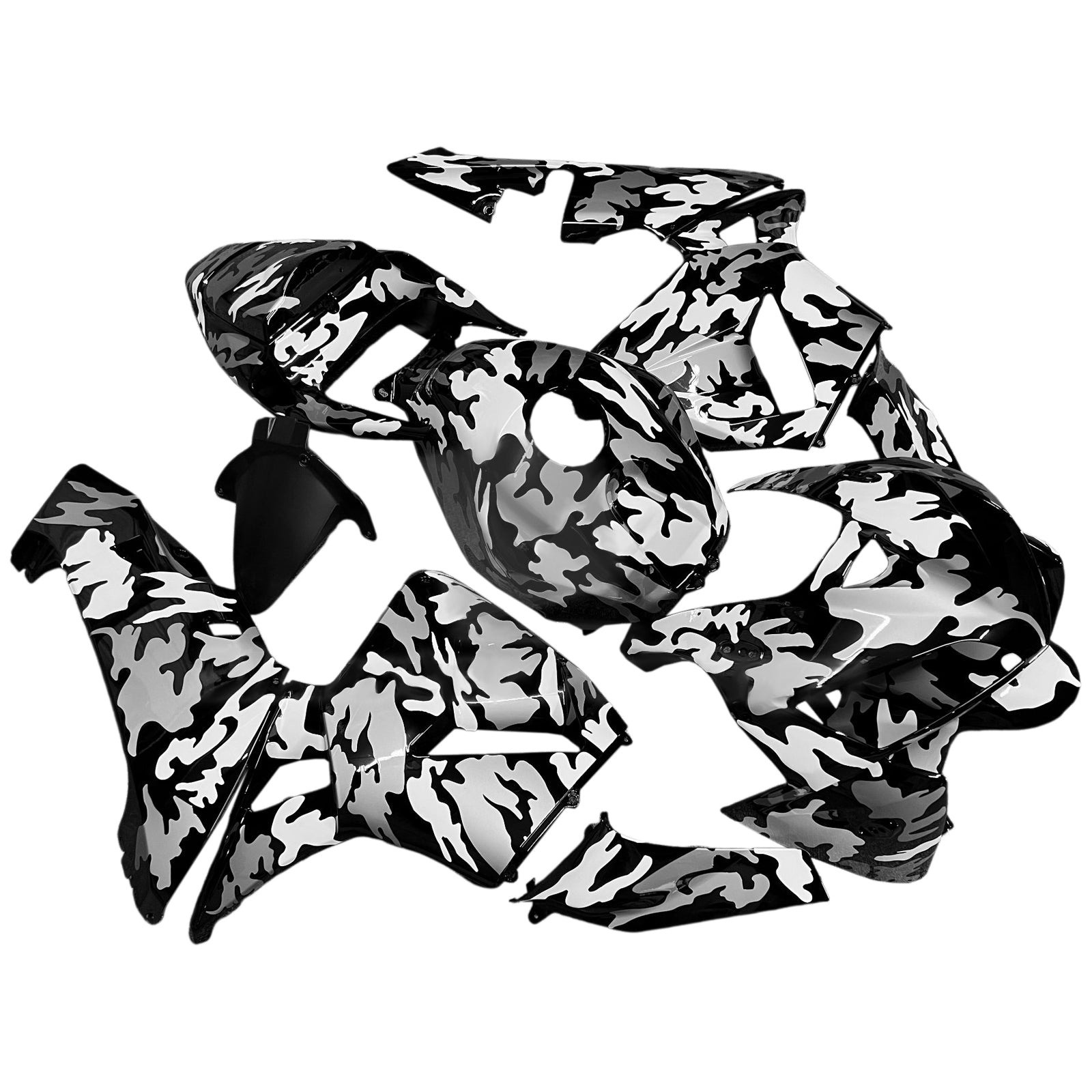 Injektionsmässa Kit Bodywork Plastic ABS för Honda CBR600RR 2005-2006 F5