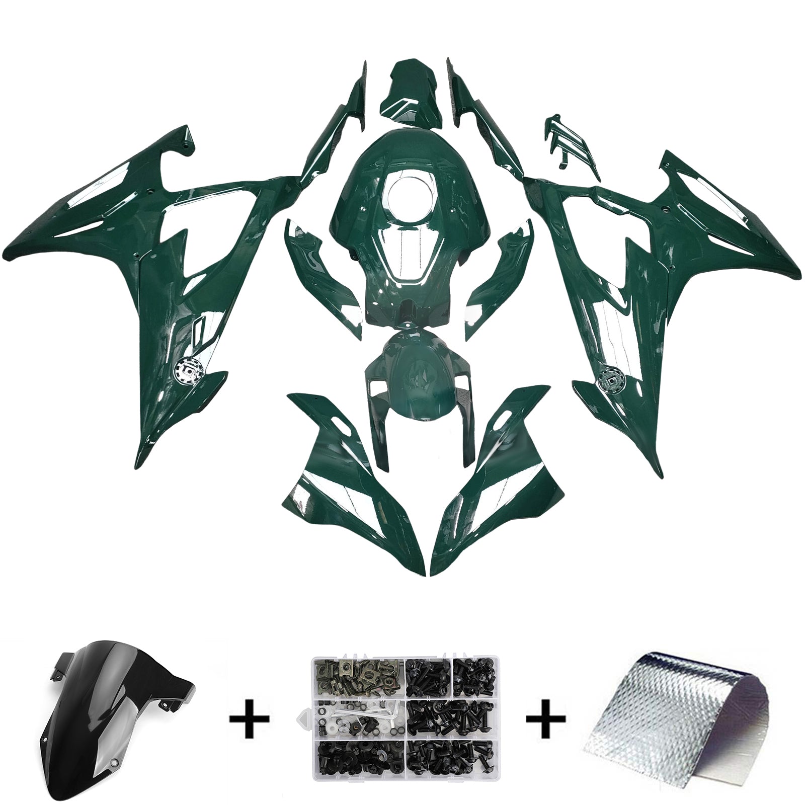 2019-2022 BMW M1000RR S1000RR INJECTION KIT FAIRING KIT BODLOW ABS PLASTIQUE