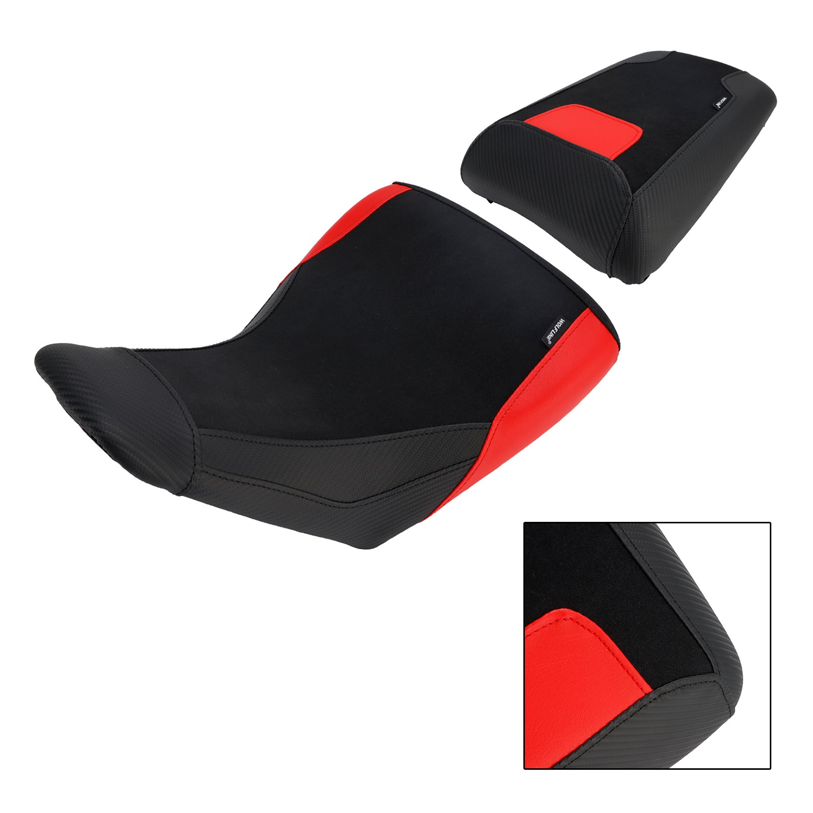 Driver&Passenger Seat Lower Cushion Red For Suzuki V-Strom Dl1050 2023-2025