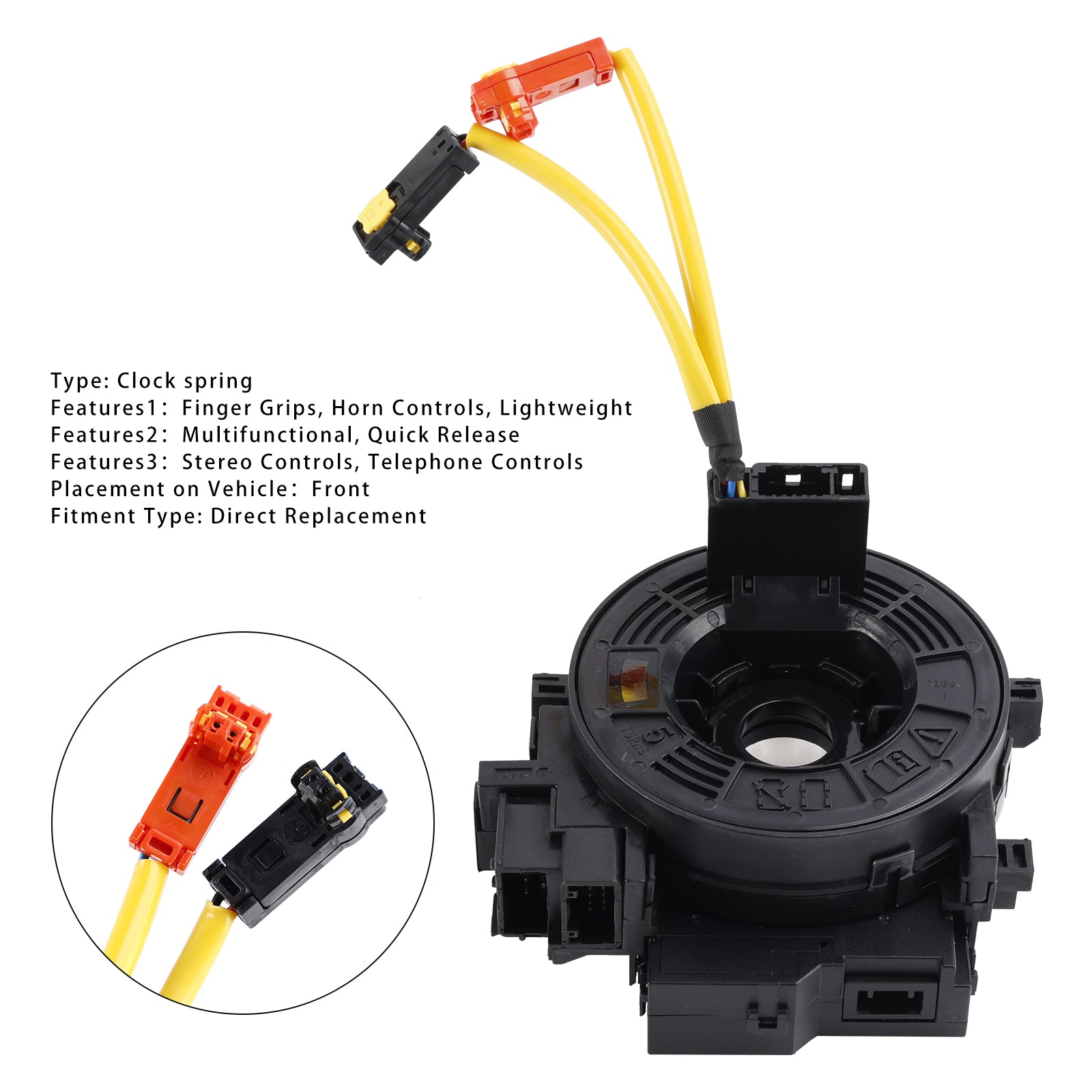 Klockfjäder w/ Angle Sensor 84307-0R050 för Corolla IM för RAV4 för Tacoma