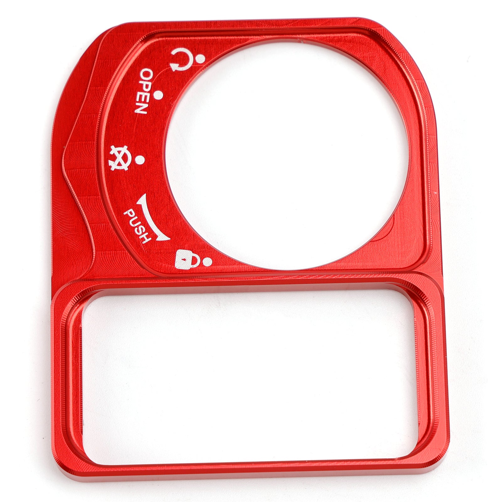 Couvercle de commutateur d'allumage en aluminium rouge pour Honda PCX150 PCX125 PCX160 ADV150