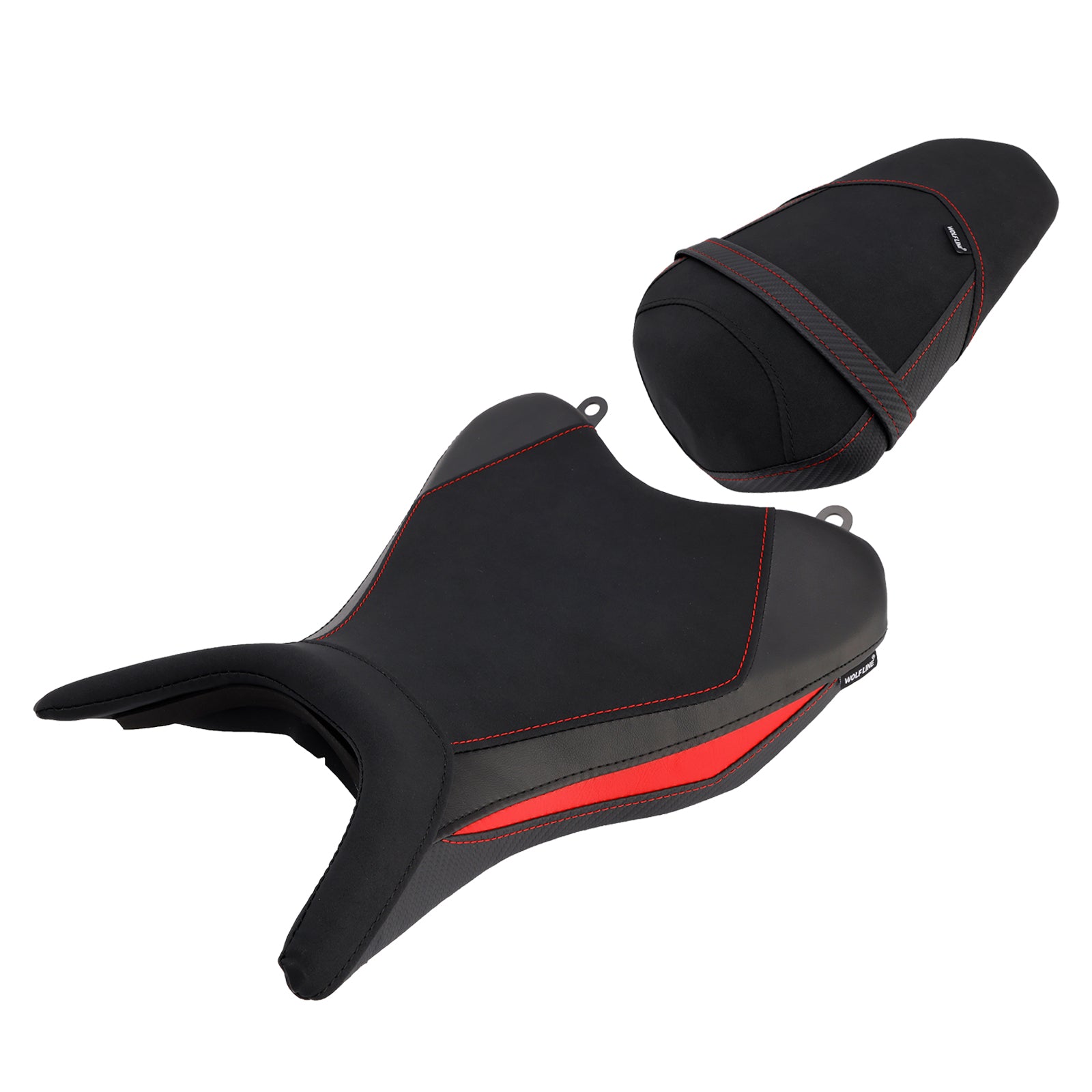 Driver&Passenger Seat Rear Cushion Red For Yamaha Yzf-R3 2025- Mt-03 2025-