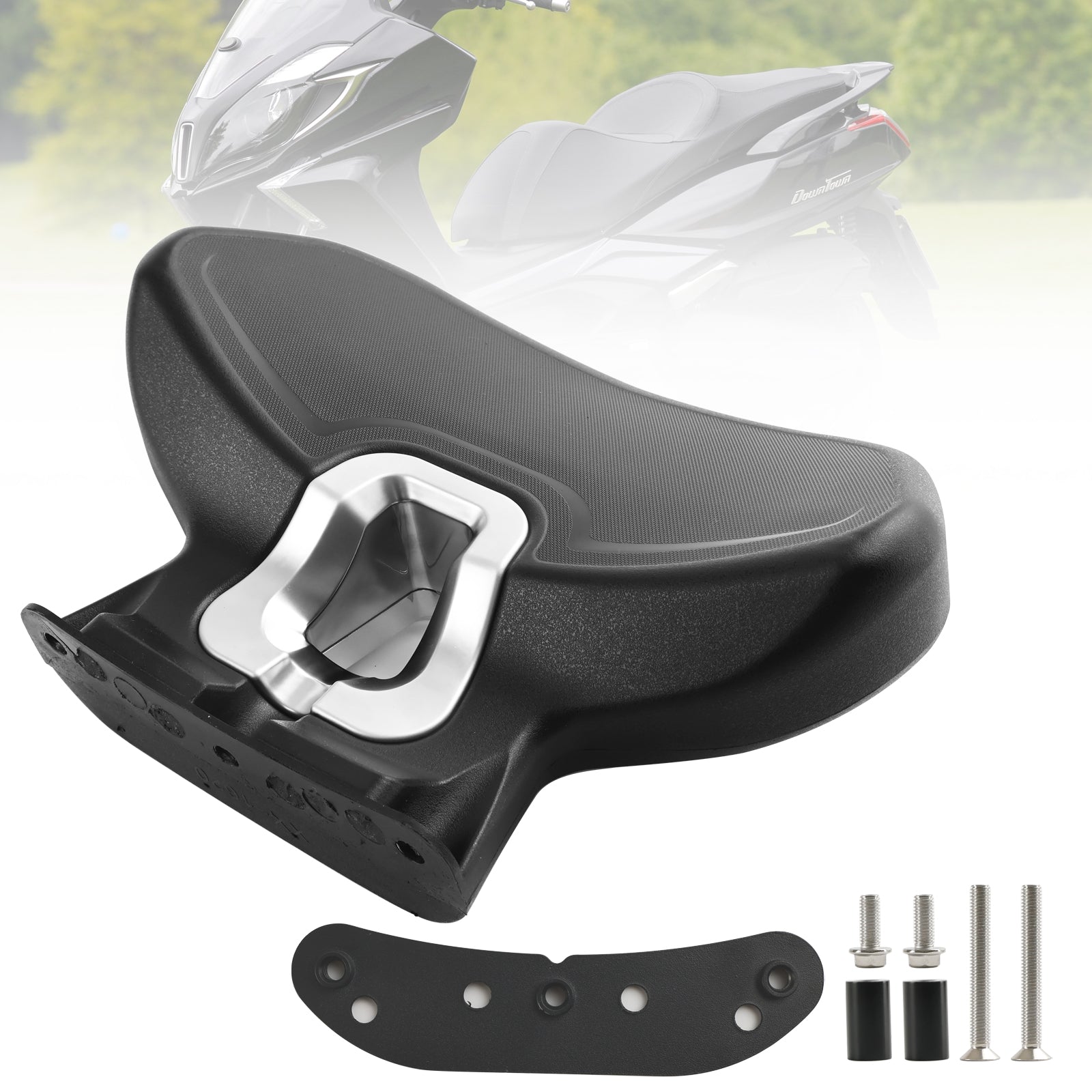 Kymco S350 Passenger Sissy Bar rygg för