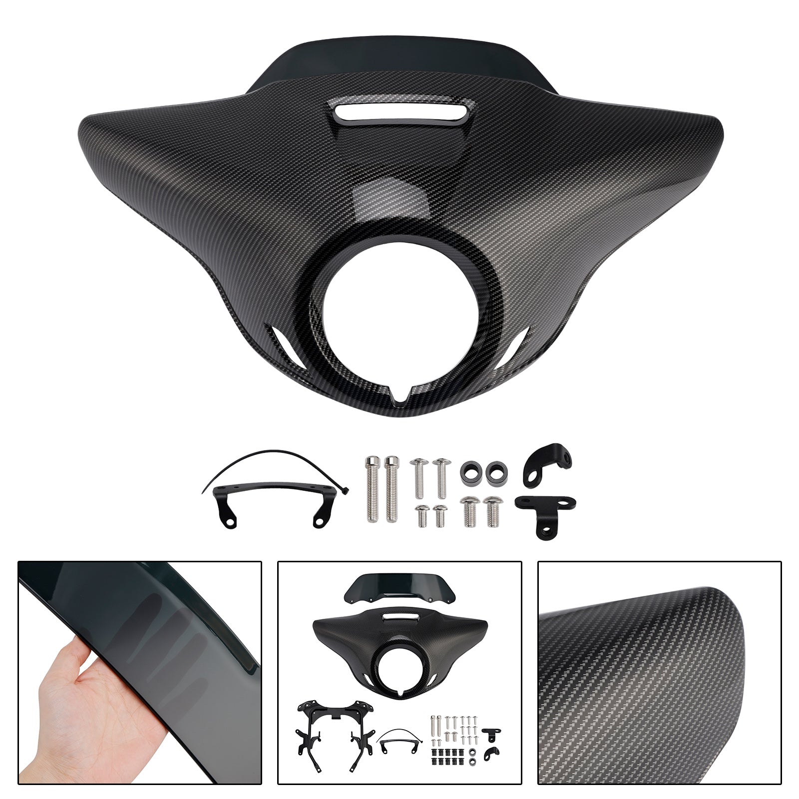 Windshield WindScreen Headlight Fairing fit for HONDA CM300 CM500 2021-2024