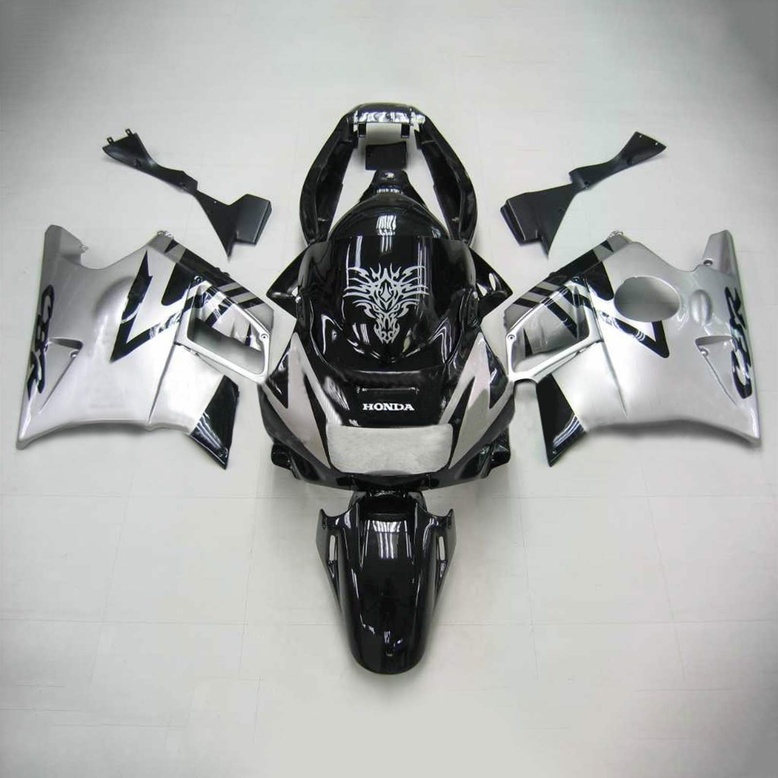 1991-1994 Honda CBR600 F2 Amotopart Injection Fairing Kit Bodywork Plastic Abs # 101