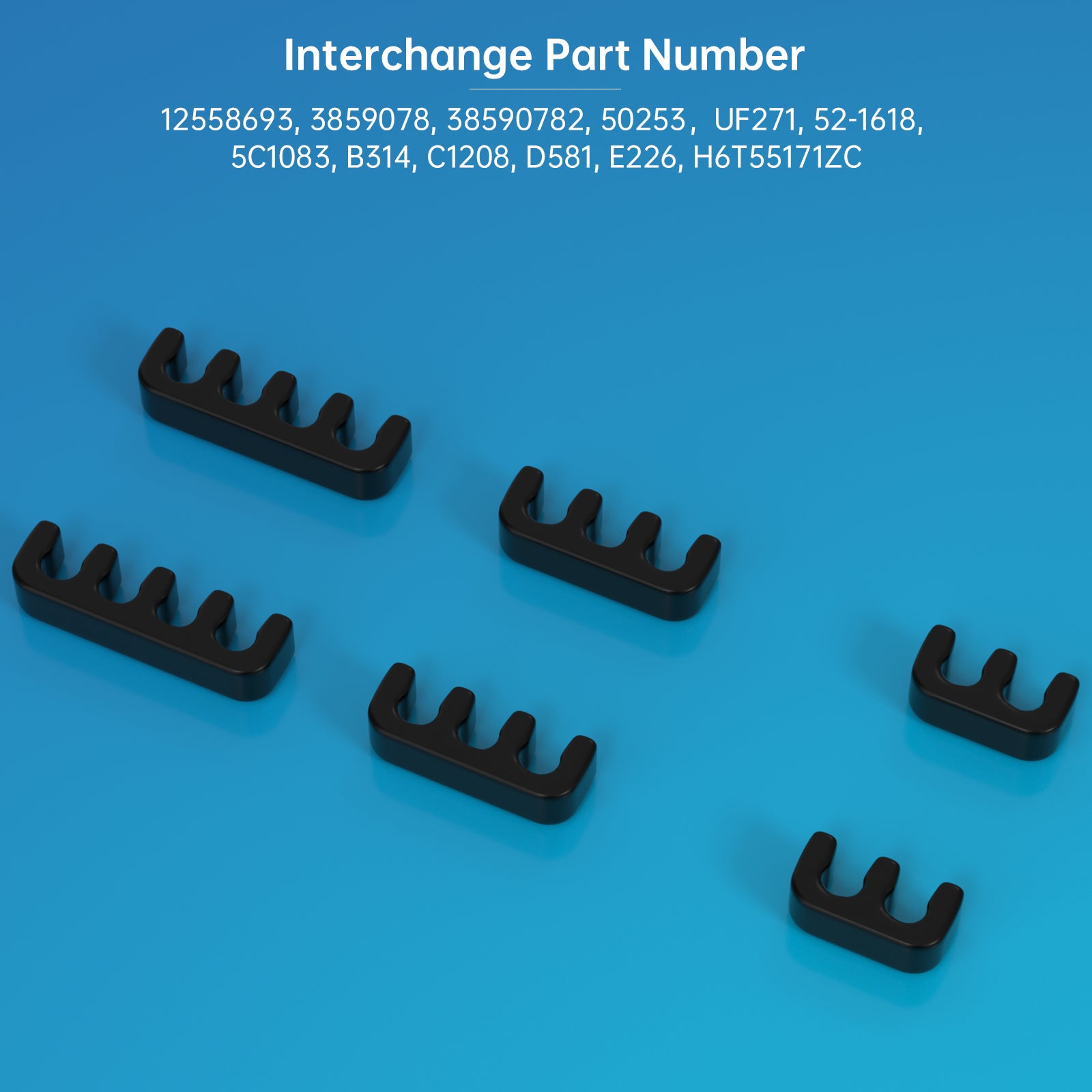 2003-2007 Hummer H2 8-pack vierkante ontstekingsbobine & Bougiekabel 12556893 12558693 12570553 3859078 38590782 521618