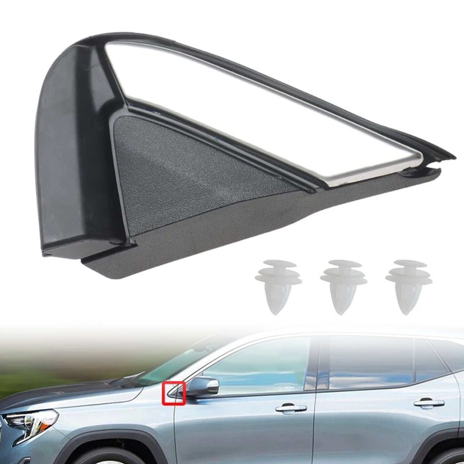 84107336 Hoeksierlijst linker bestuurderszijde voor GMC-terrein 2018-2024