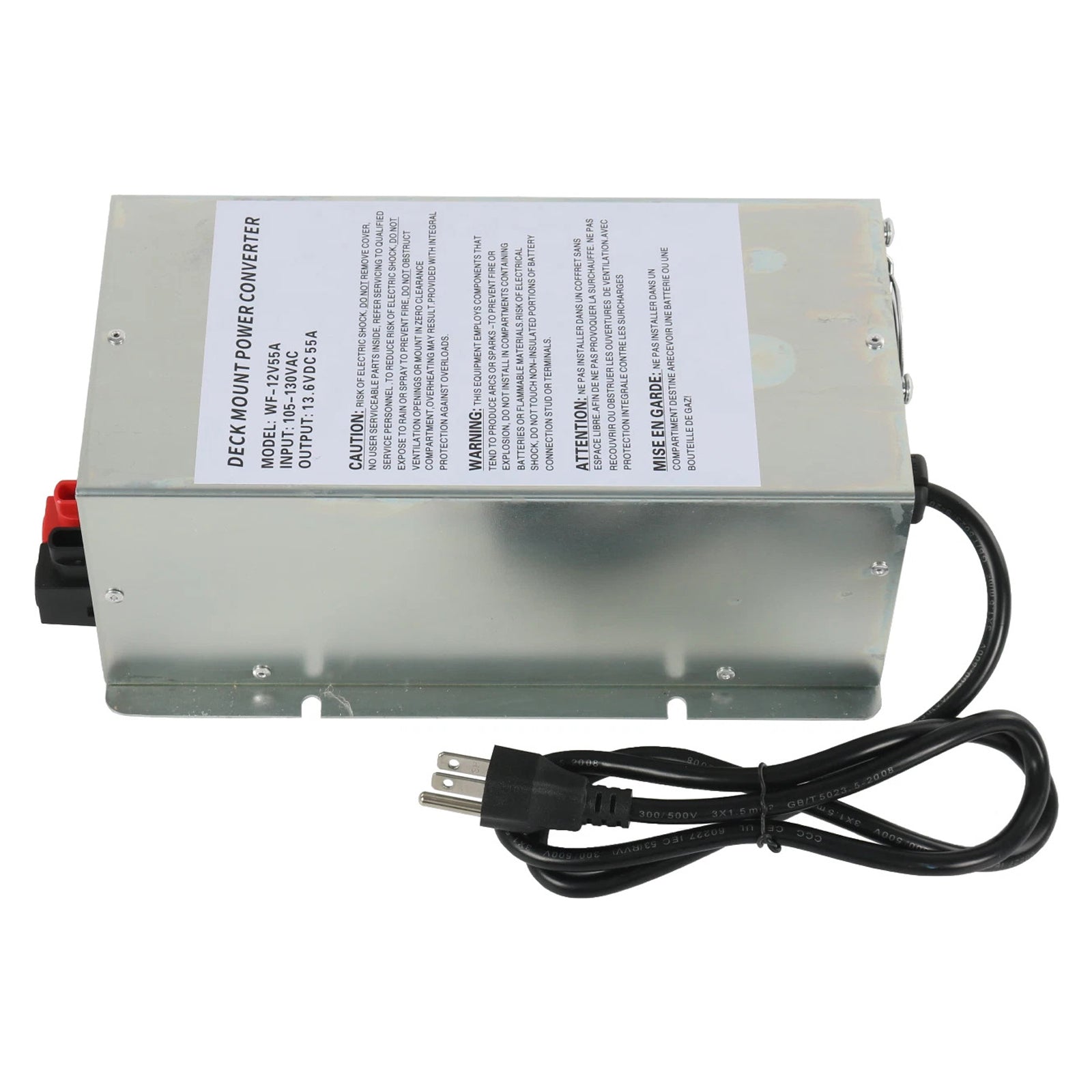 Converter 55 Amp Power Converter Charger For RV Trailer Camper 12V WF-9855