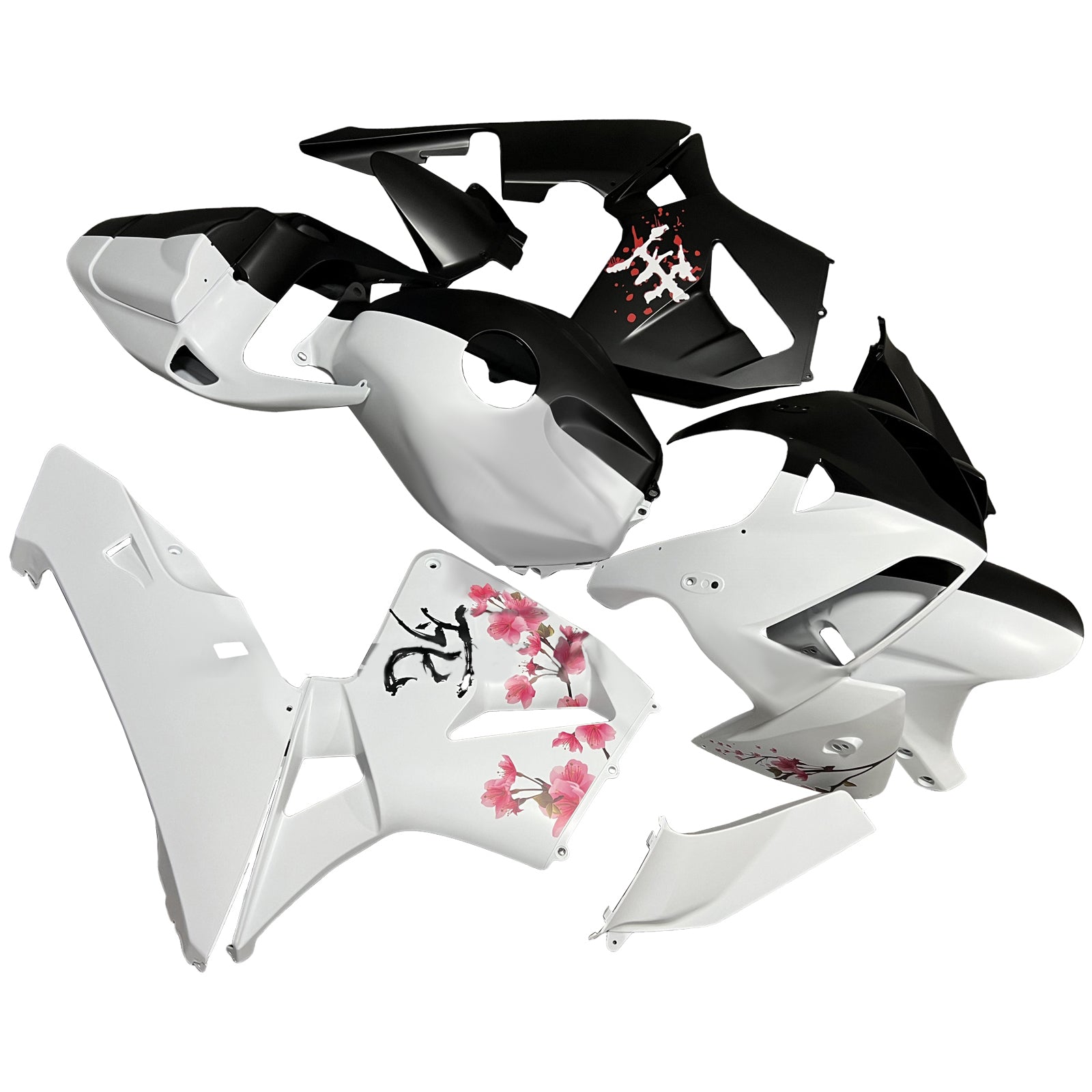 Injektionsmässa Kit Bodywork Plastic ABS för Honda CBR600RR 2005-2006 F5