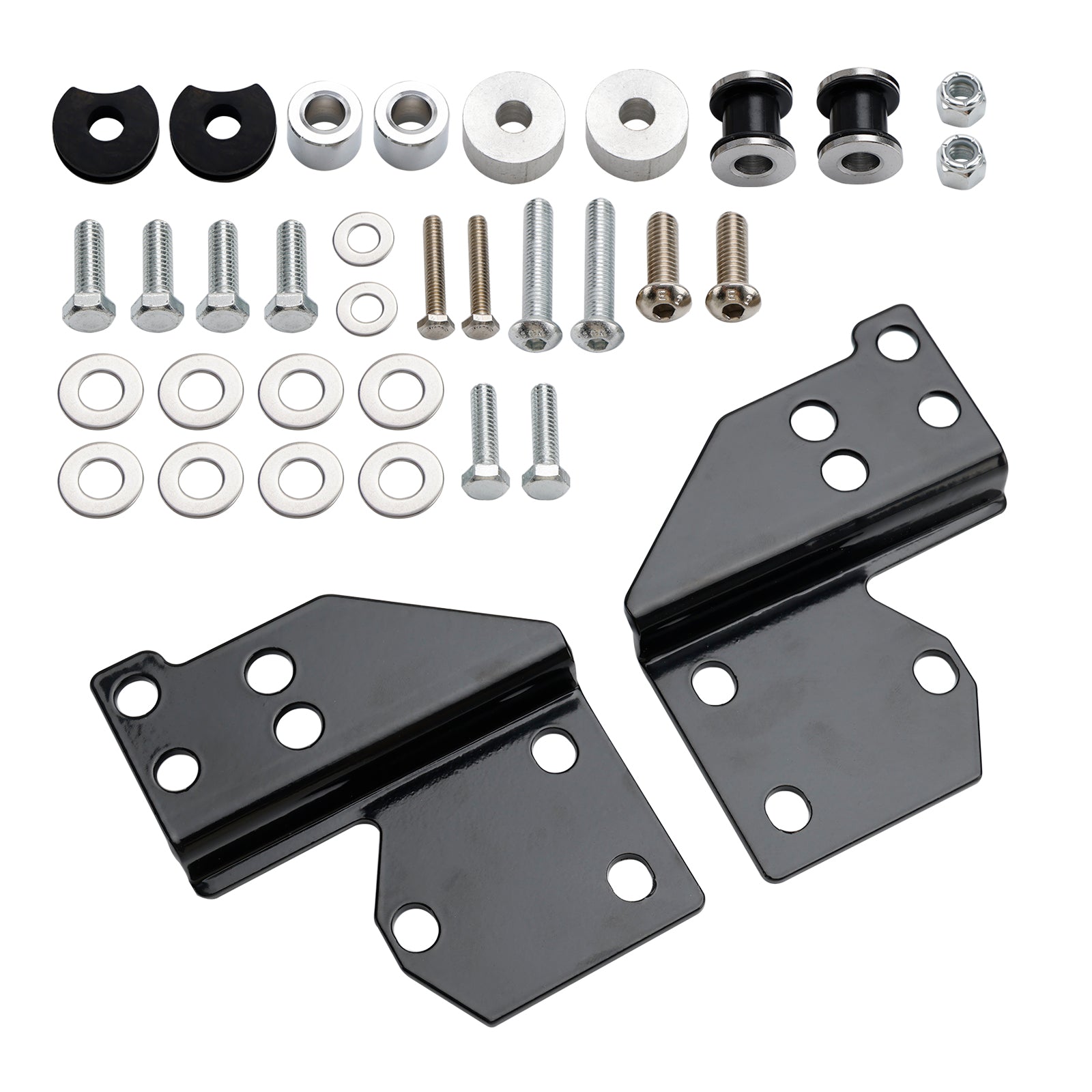 Backrest Sissy Bar Docking Hardware para Road King Road Glide Street Glide 97-08