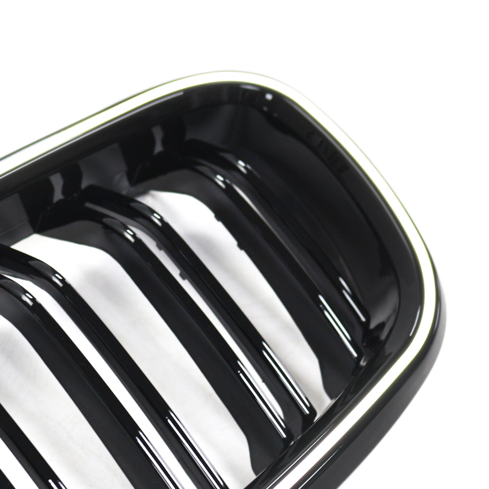 Parrilla frontal tipo riñón de doble listón para BMW Serie 3 F30 Sedan 2012-2019