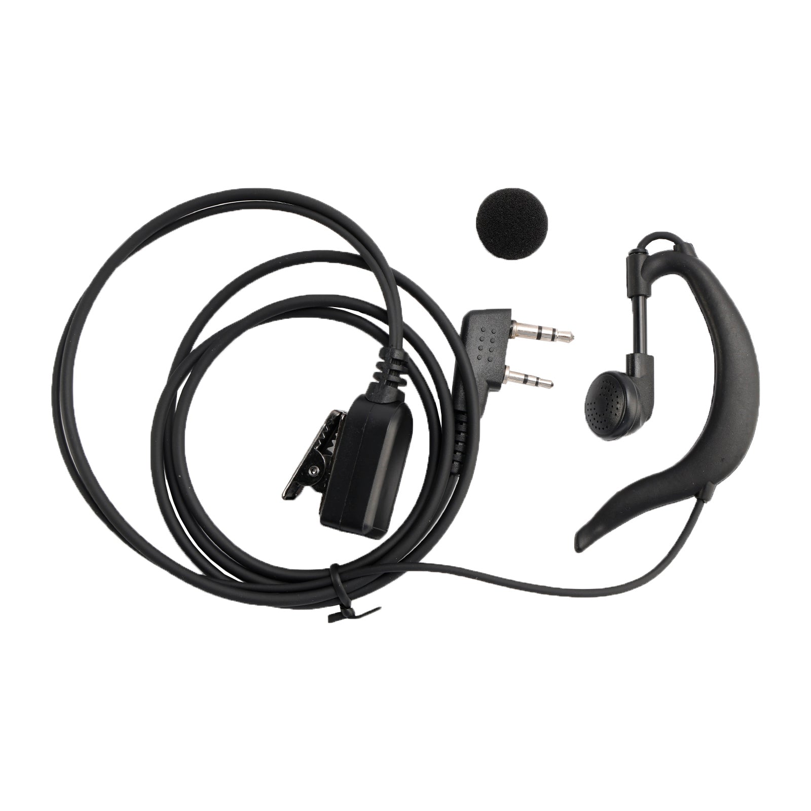 K-326-929 Earhook-headset för TK-220 TH-F6 RPV516A KG-UVD1P TG-2AT PX-666 UV-5RB