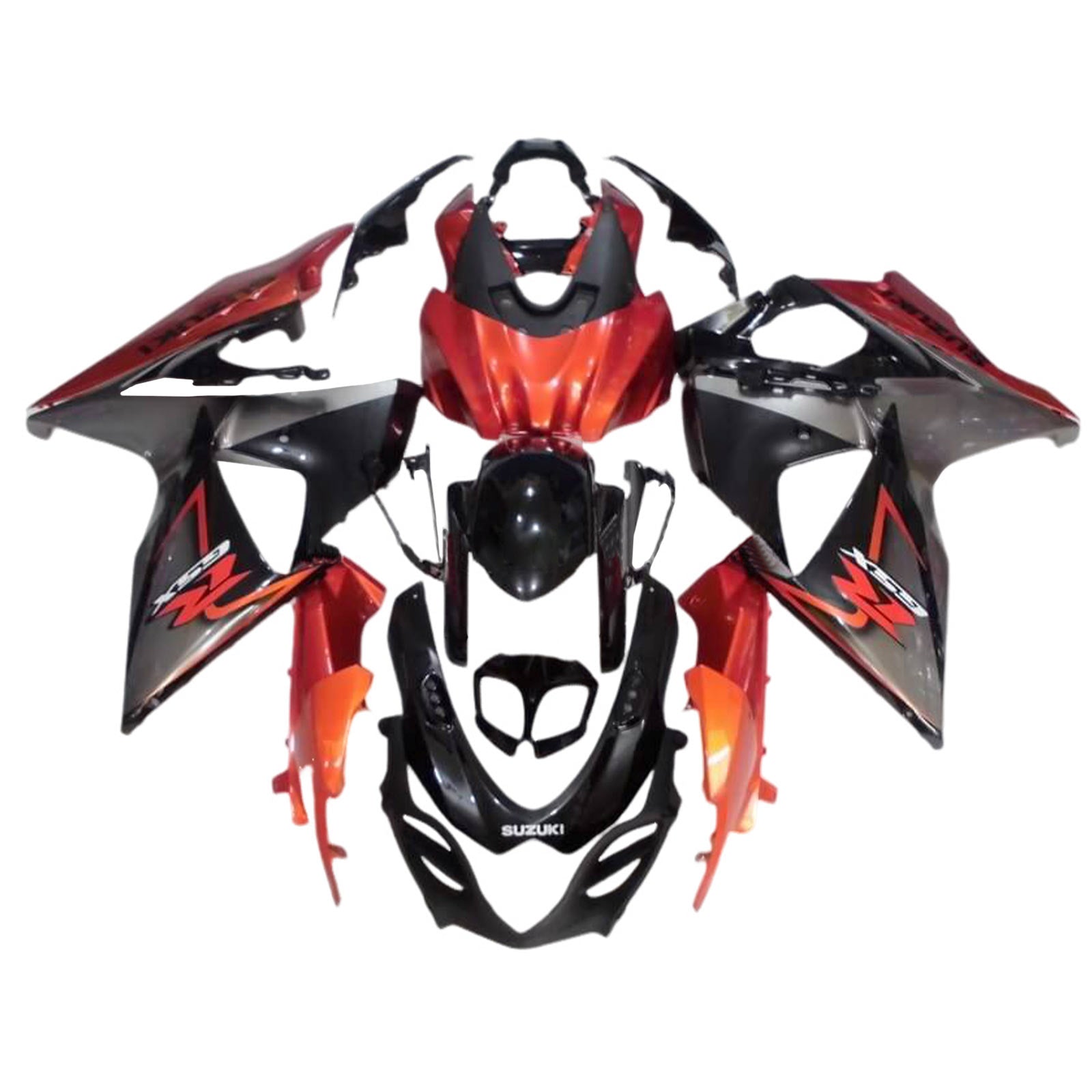 Kit de carénage d'injection Suzuki GSXR1000 K9 2009-2016, carrosserie en plastique ABS