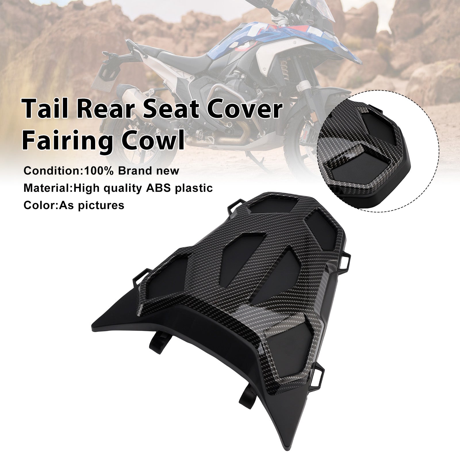 Tail Rear Seat Cover Fairing Cowl For BMW R1300GS 2024-2026