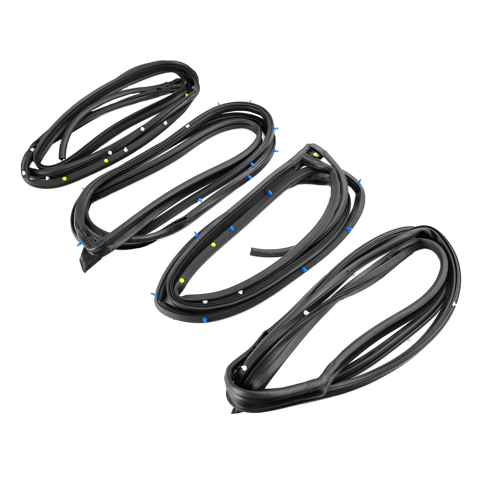 2006-2011 Honda Civic Door Weatherstrip Silence Opening Gasket 4pcs