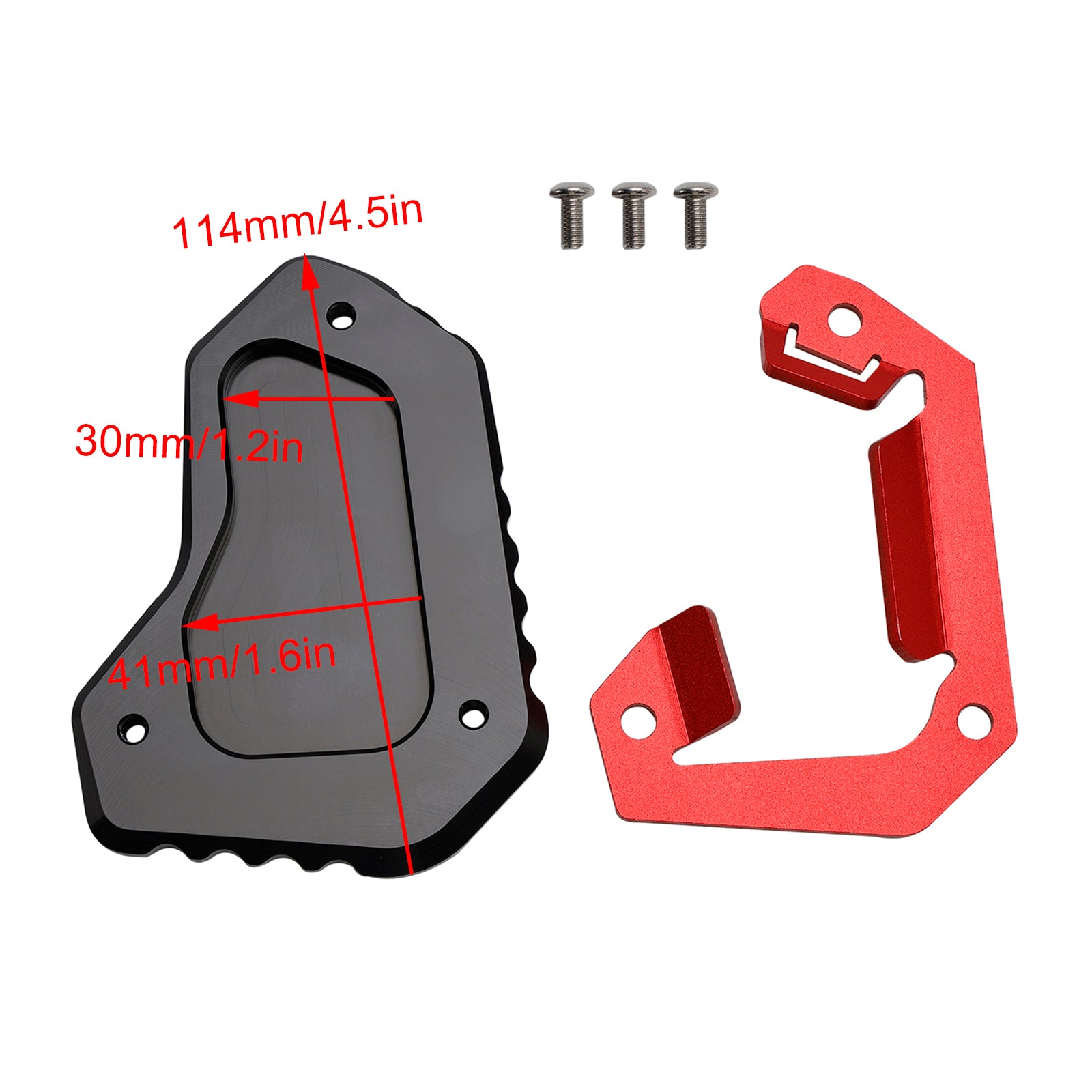 2012-2015 Tiger 1200 Explorer (V13VG) Kickstand Engel Beplate Pad