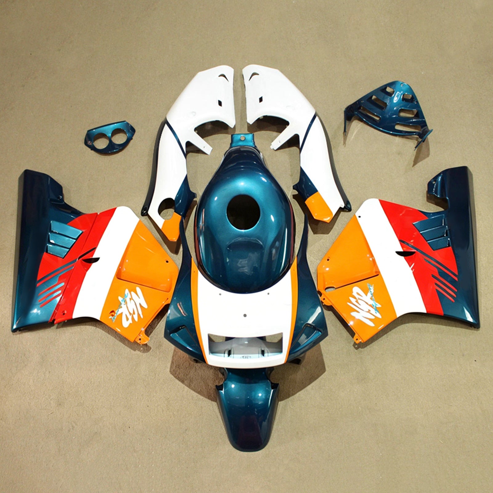 Injection Fairing Kit Bodywork Plastic ABS For Honda NSR250 PGM-4 1994-1996