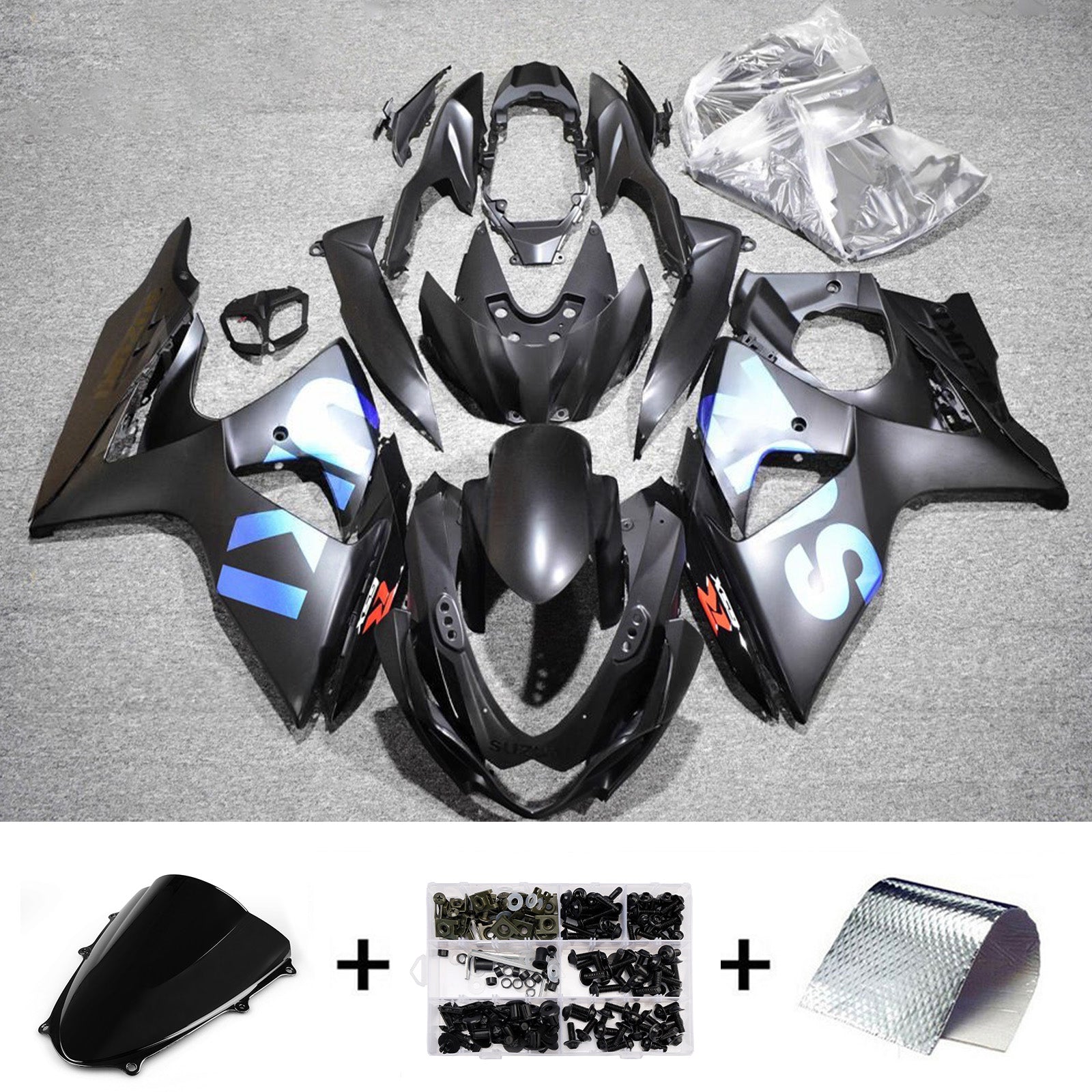 Injection Fairing Kit Bodywork Plastic ABS For Suzuki GSXR1000 2009-2016 K9