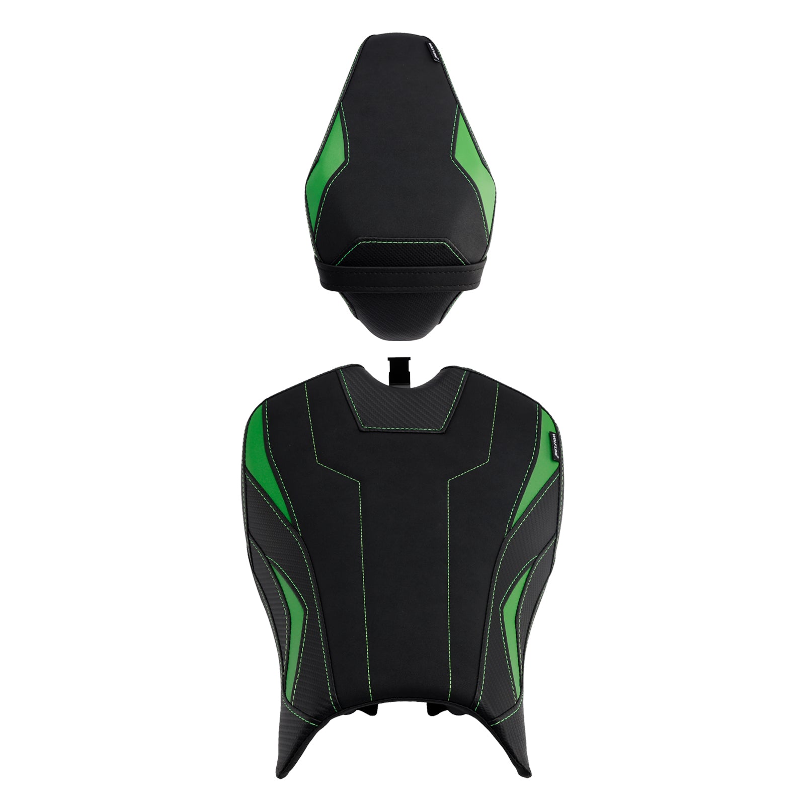 Driver&Passenger Seat Rear Cushion Green1 For Kawasaki Ninja Z900 Zr900-F 2025-