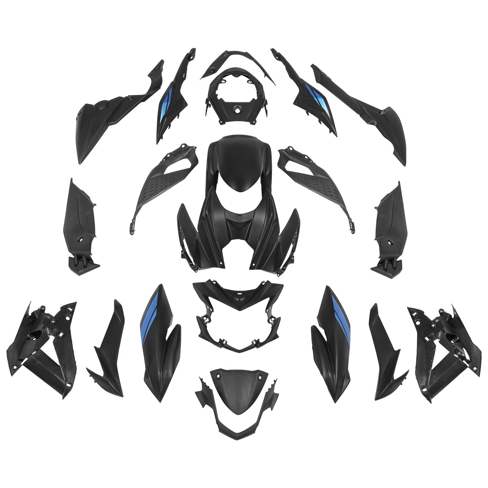 2017-2024 Suzuki GSXS 750 BOODYWORK FAIRING KIT