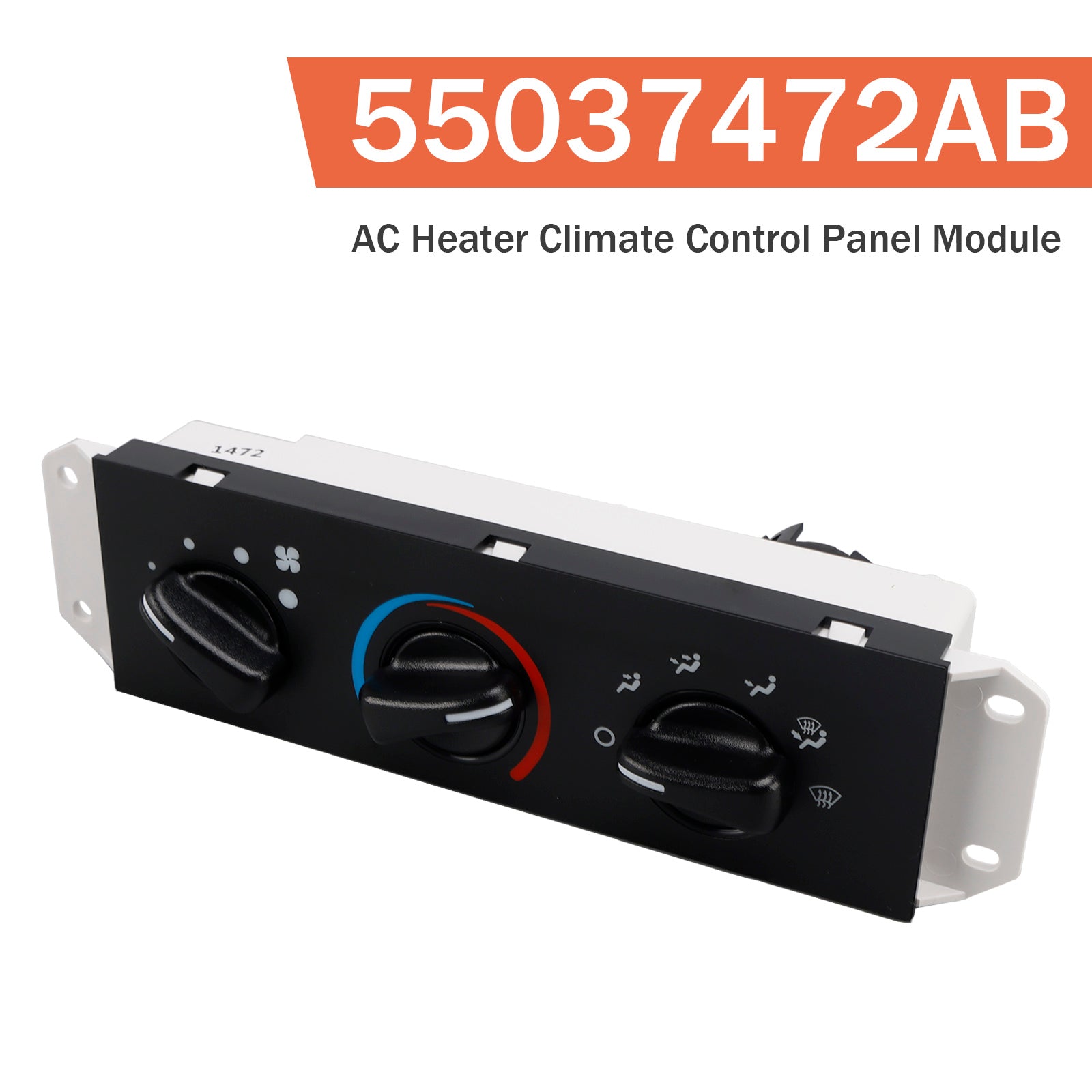 AC Heater Climate Control Panel Module for Jeep Wrangler 1999-2004 55037472AB